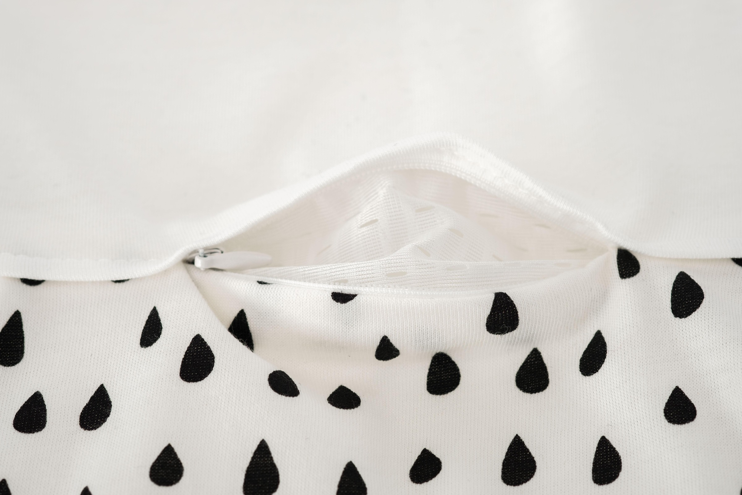 Träumeland Babyschlafsack »Set Tropfen schwarz«, (Packung, 3 tlg., 3er-Pack)