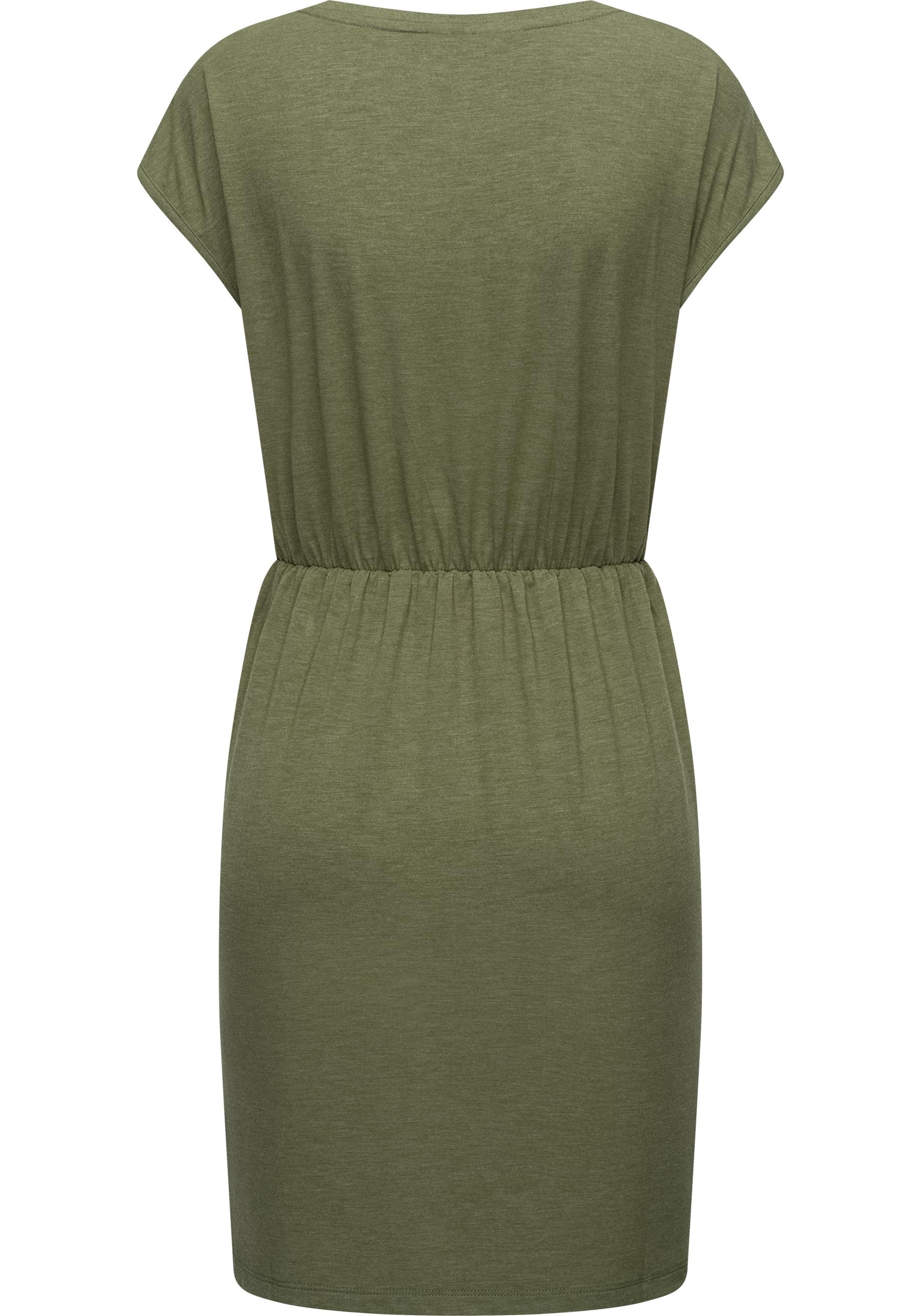 Thumbnail - Ragwear Jerseykleid "Copr" Ohne Taschen Stylisches Shirtkleid mit Raffungen