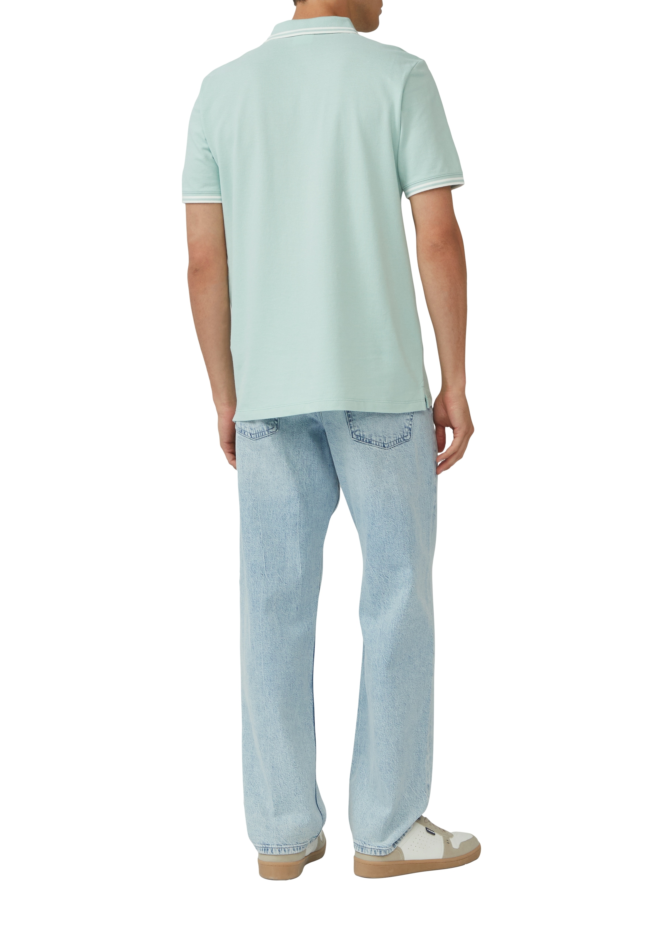 s.Oliver Poloshirt, mit Logo Schriftzug