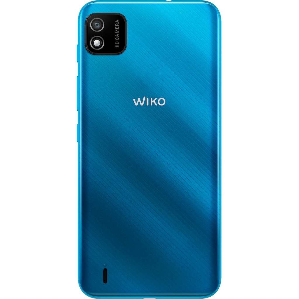 WIKO Smartphone »Y62 inkl. Soft Case & Schutzfolie«, light blue, 15,49 cm/6,1 Zoll, 16 GB Speicherplatz, 5 MP Kamera