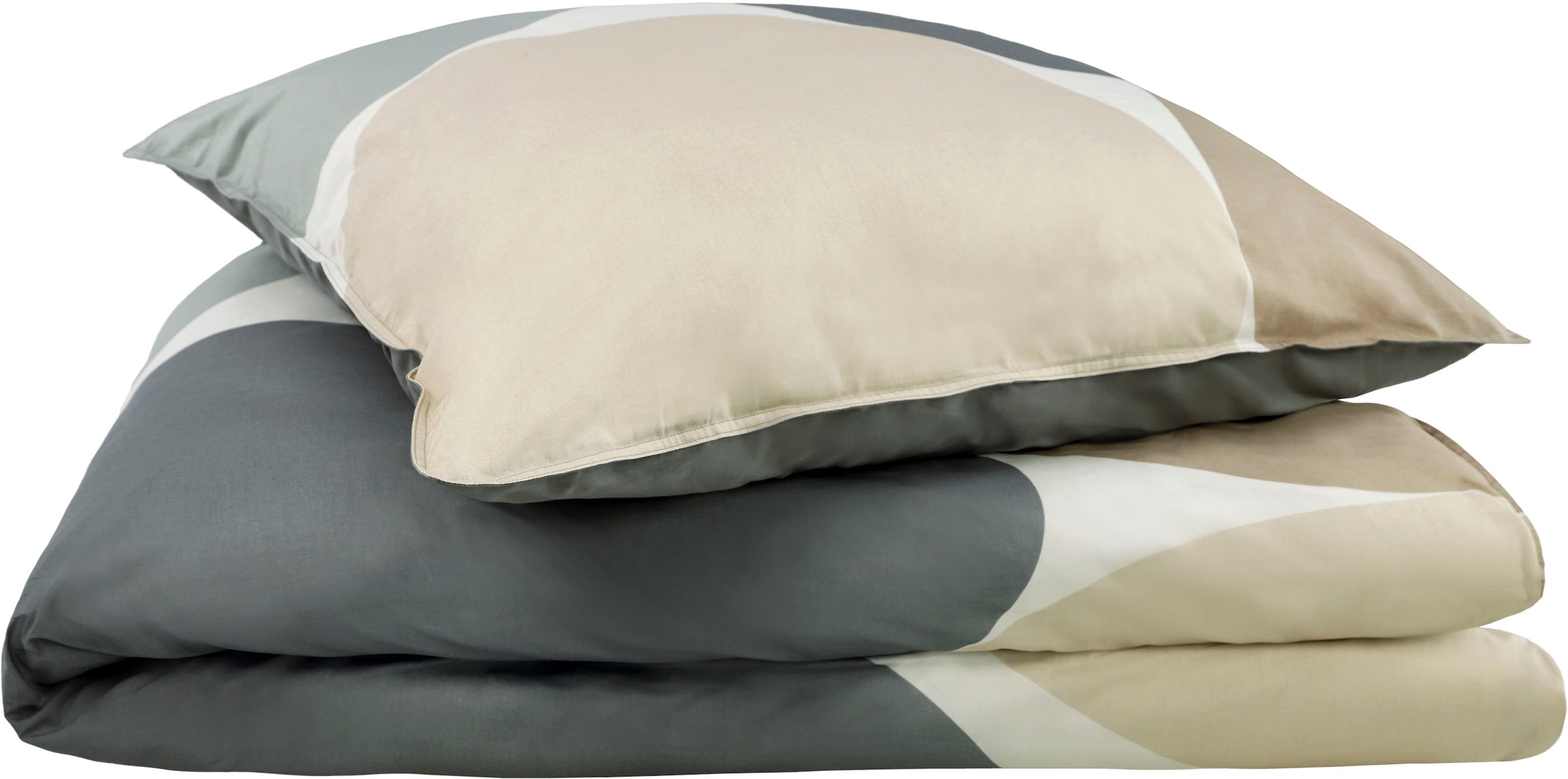 SCHÖNER WOHNEN-Kollektion Wendebettwäsche »Pebble«, aus reiner Baumwolle und kleinem Stehsaum