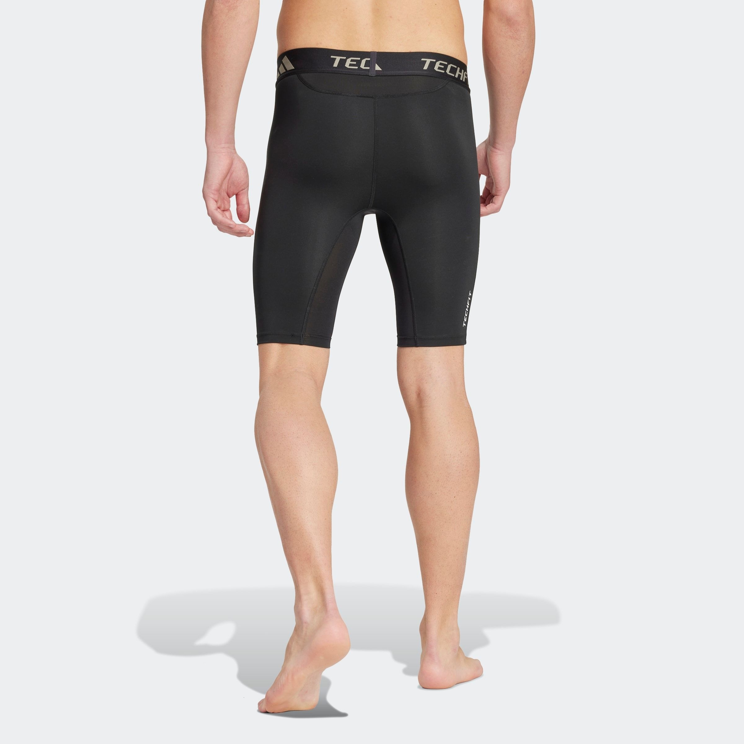 Adidas Courts Techfit Compression Leggings Black L 3
