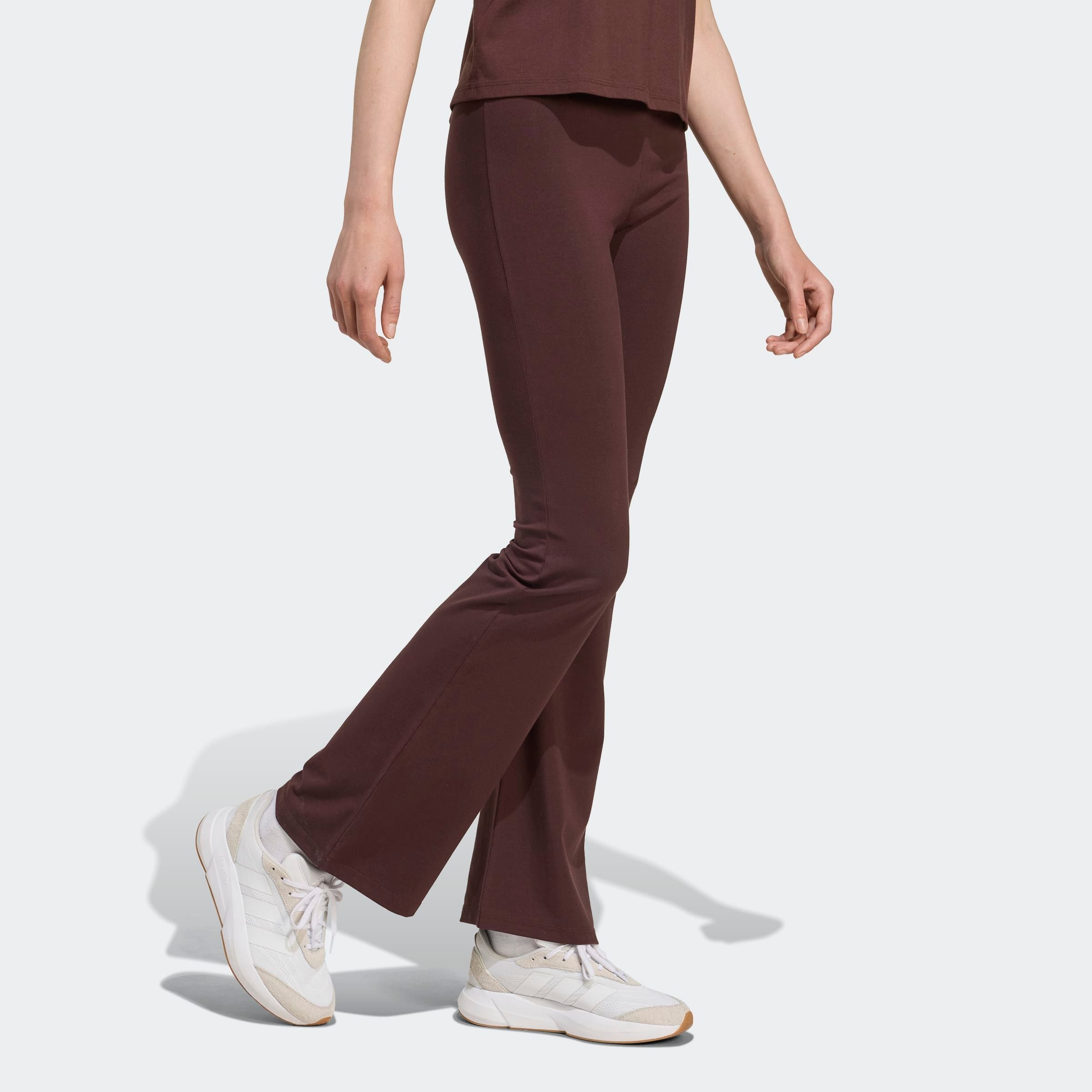 adidas Sportswear Leggings "W SL SJ FLARLEG" Hoher Bund, ausgestellte Beinf günstig online kaufen