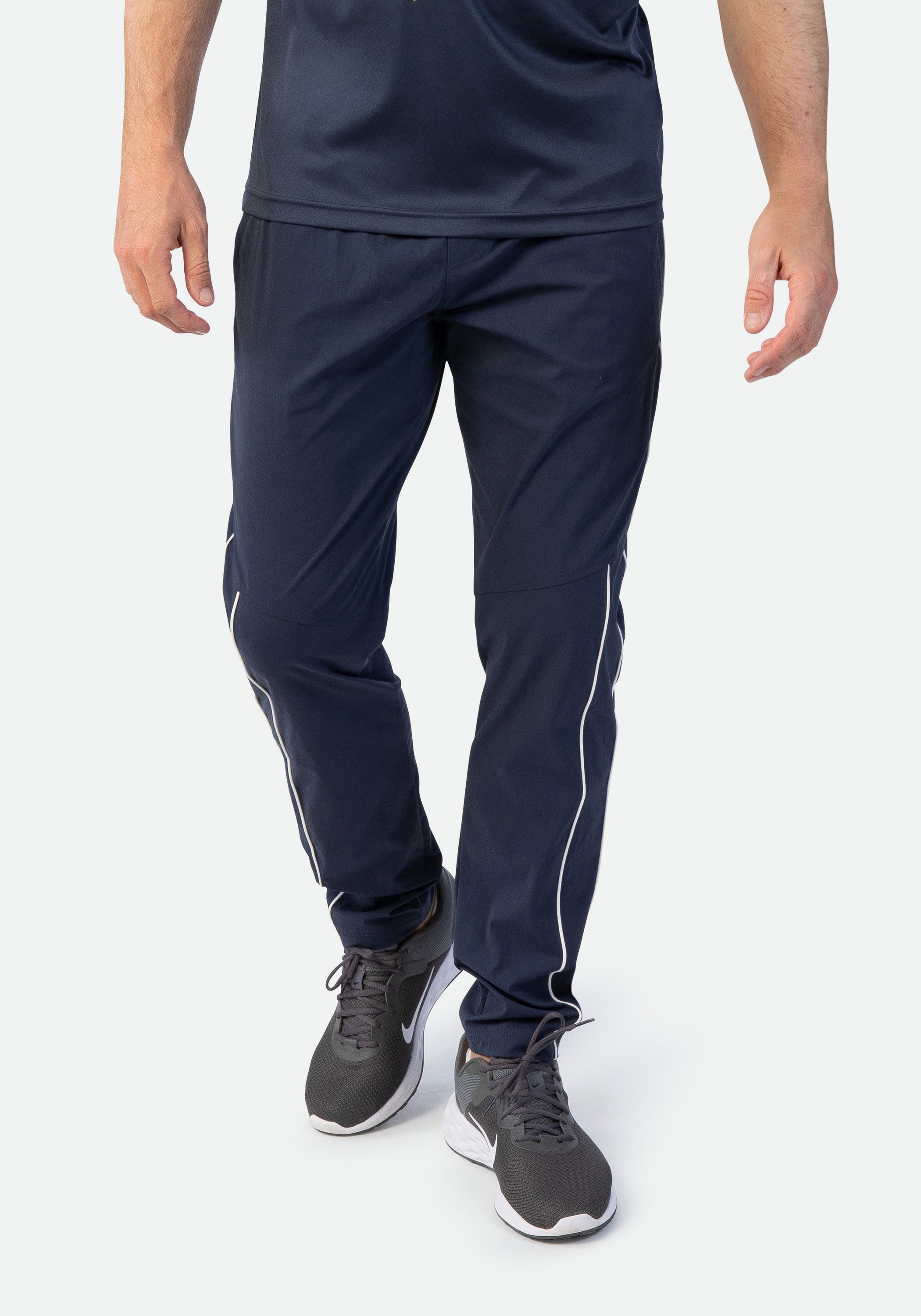 Stooker Men "LUKE Sport Pants" Tapered Fit Casual Funktionsstoff für Herren