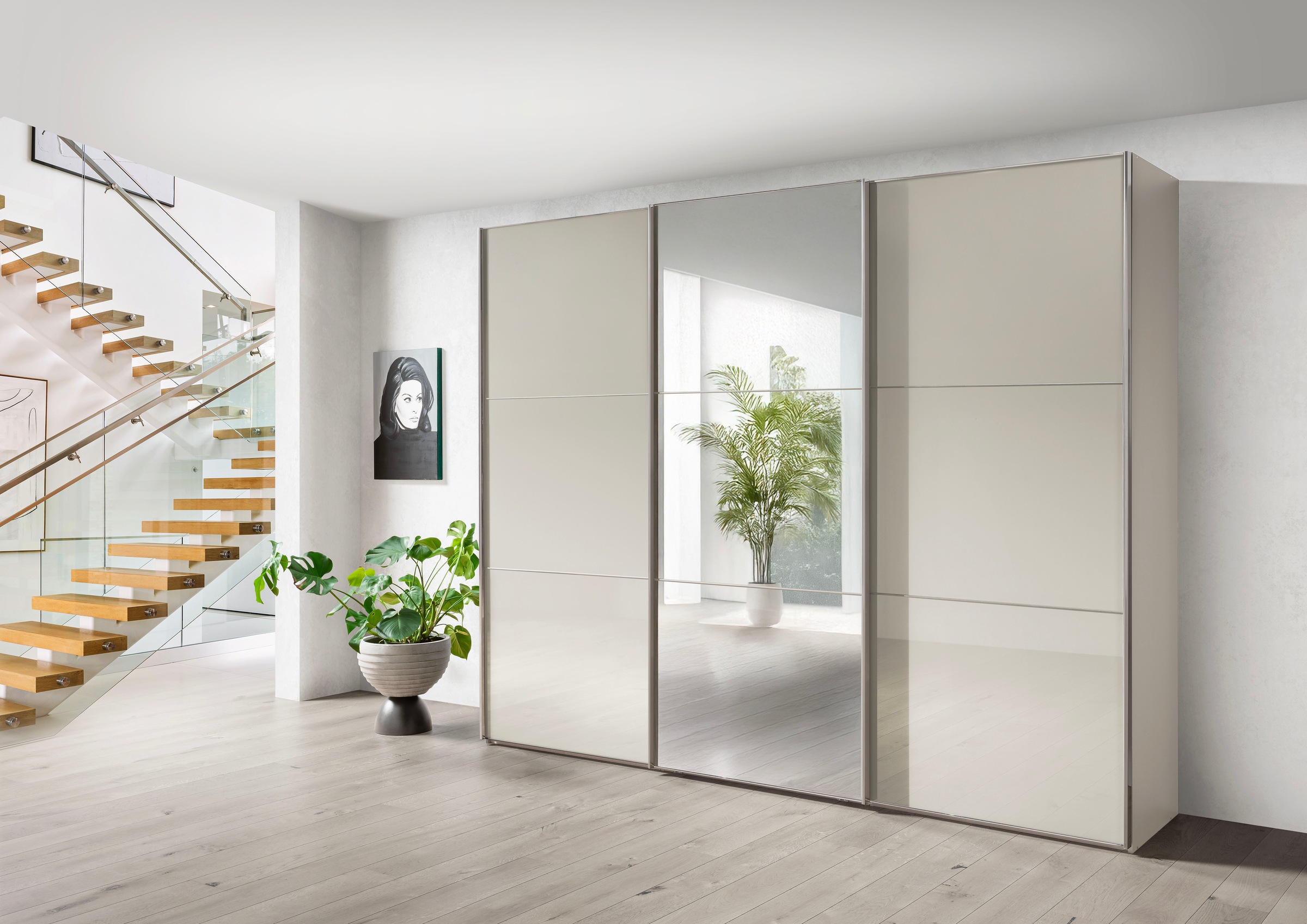 WIEMANN Schwebetürenschrank "Phoenix, Made in Germany, modernes Design, Hig günstig online kaufen