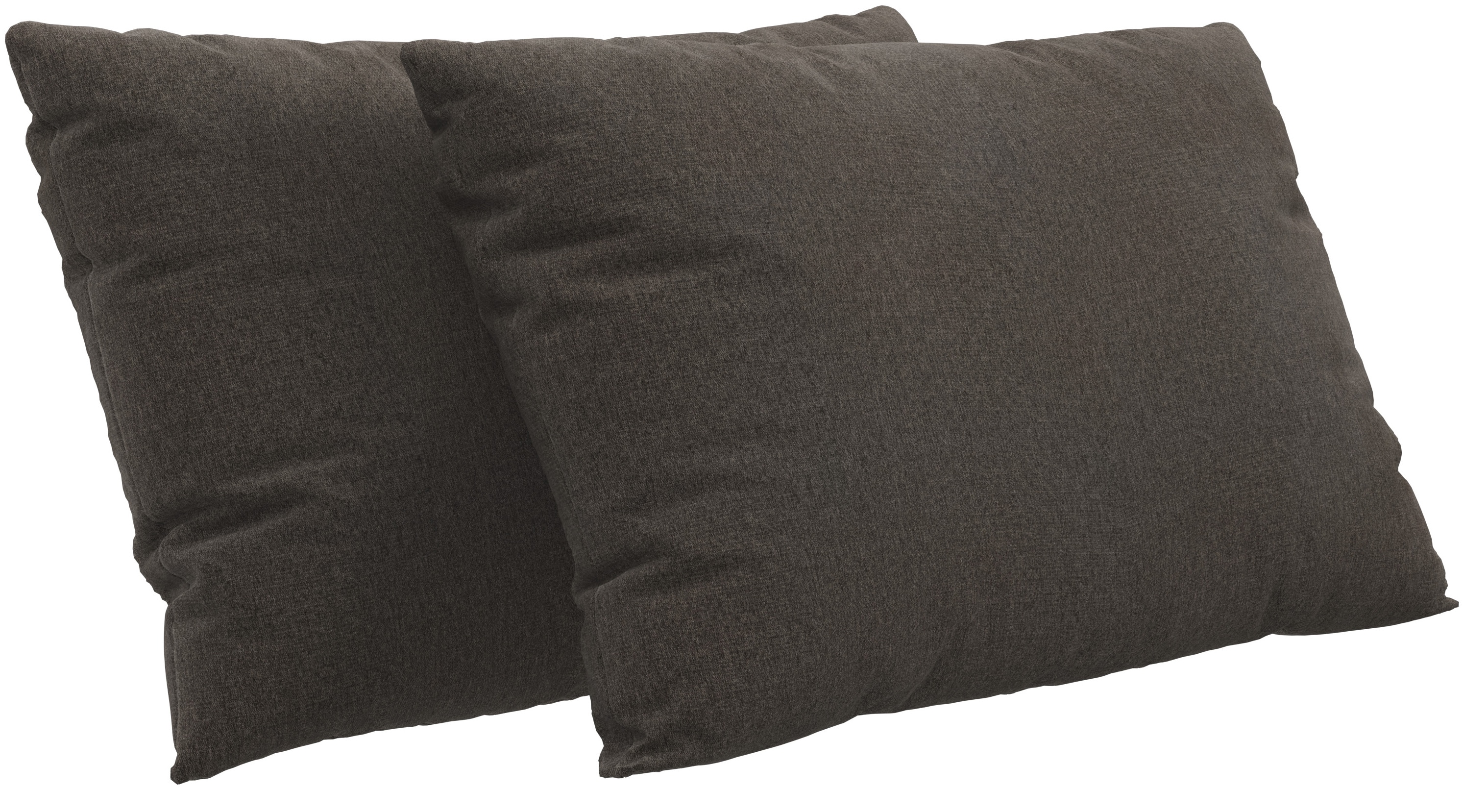 Sofakissen RAUM.ID, B:60cm H:30cm T:10cm, grau, 100% Polyester, Polsterauflagen, "Innovid", 2er Kissen-Set wahlweise in zwei Größen