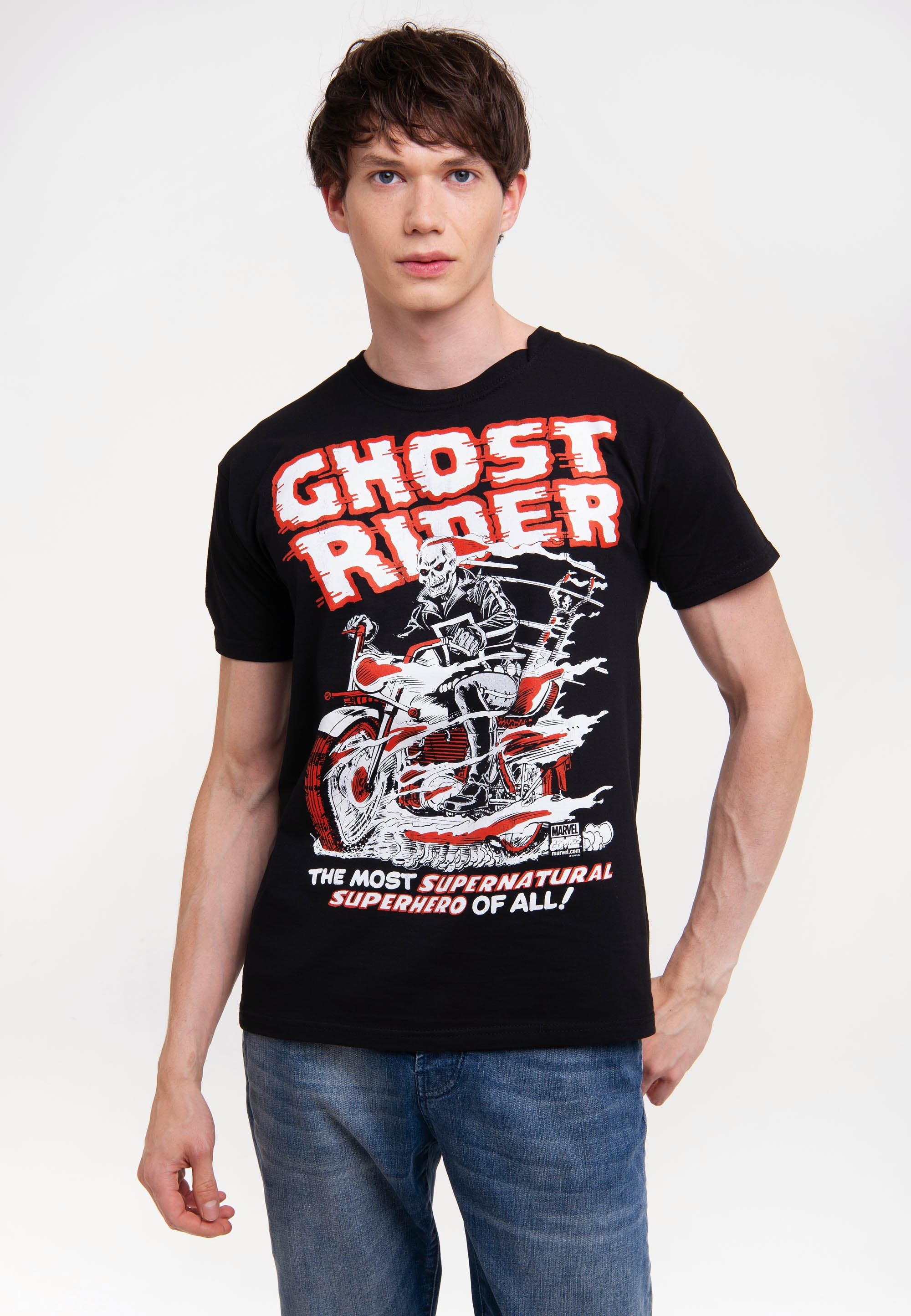 T-Shirt »Marvel Comics - Ghost Rider«, mit lizenziertem Print