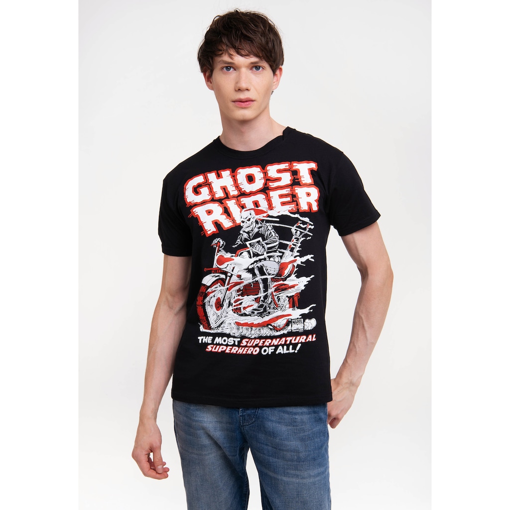 LOGOSHIRT T-Shirt »Marvel Comics Ghost Rider« mit lizenziertem Print