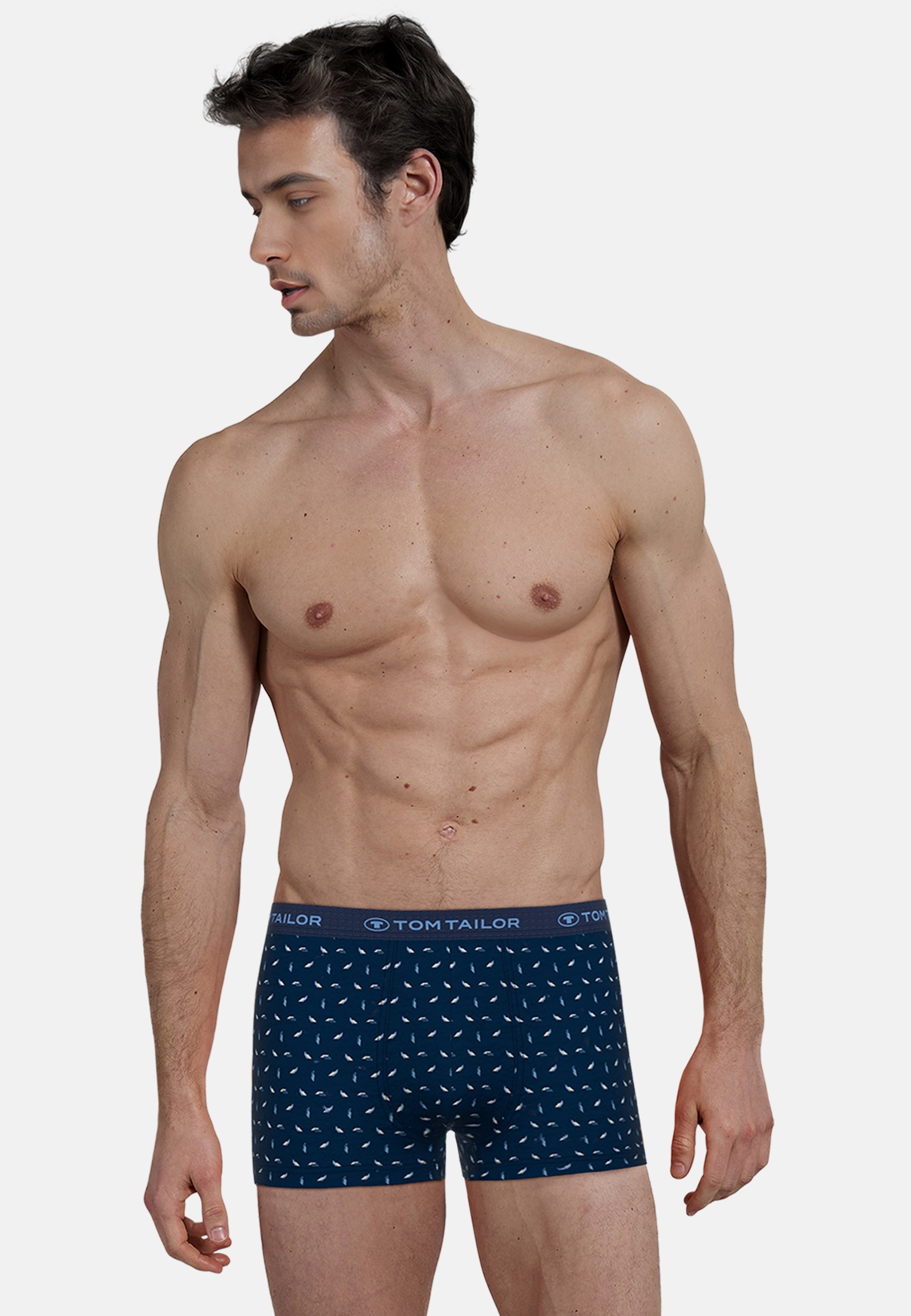 Thumbnail - TOM TAILOR Boxershorts "Buffer", (3er Pack), mit Logobund