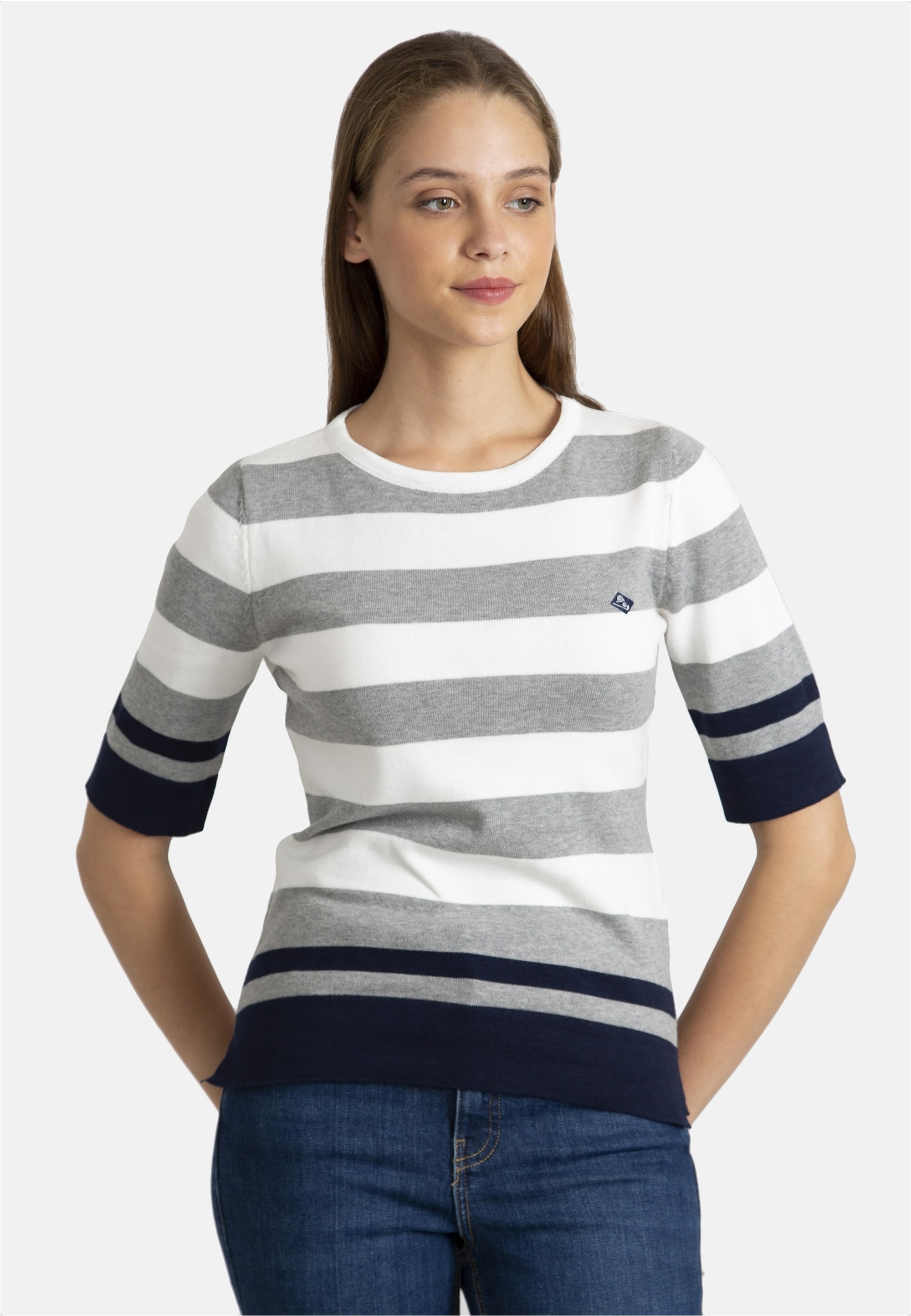 SIR RAYMOND TAILOR Strickpullover »Pilar«, im gestreiften Design