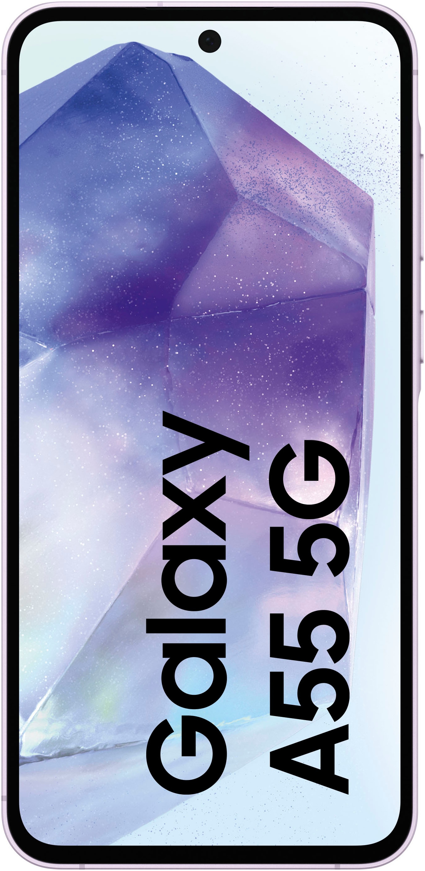 Samsung Smartphone »Galaxy A55 5G 128GB«, Flieder, 16,83 cm/6,6 Zoll, 128 GB Speicherplatz, 50 MP Kamera