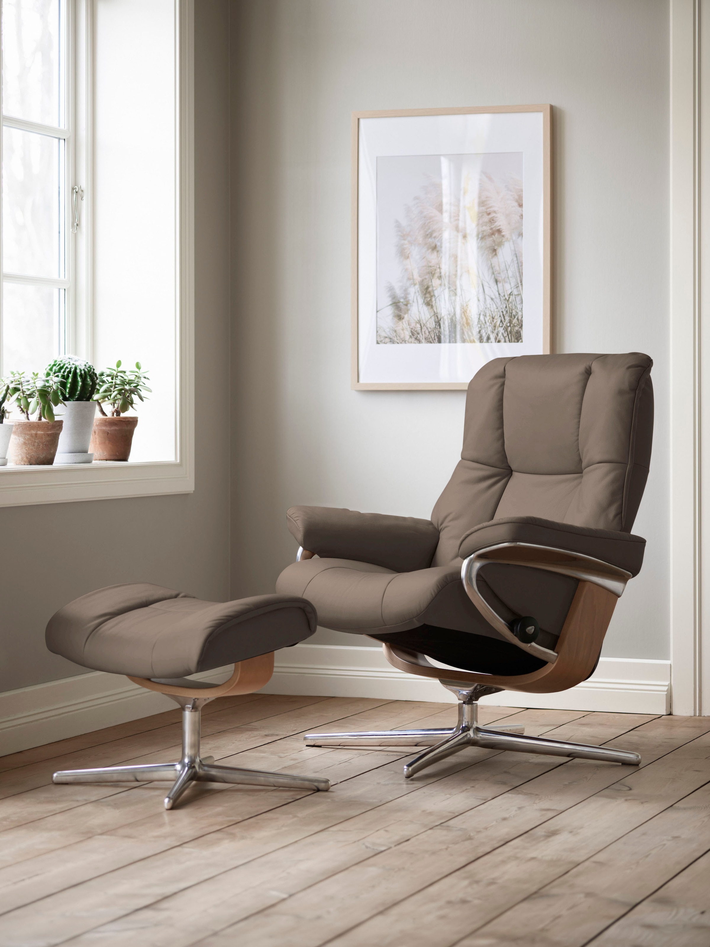 Stressless Relaxsessel "Mayfair", (Set, Relaxsessel mit Hocker), mit Hocker günstig online kaufen