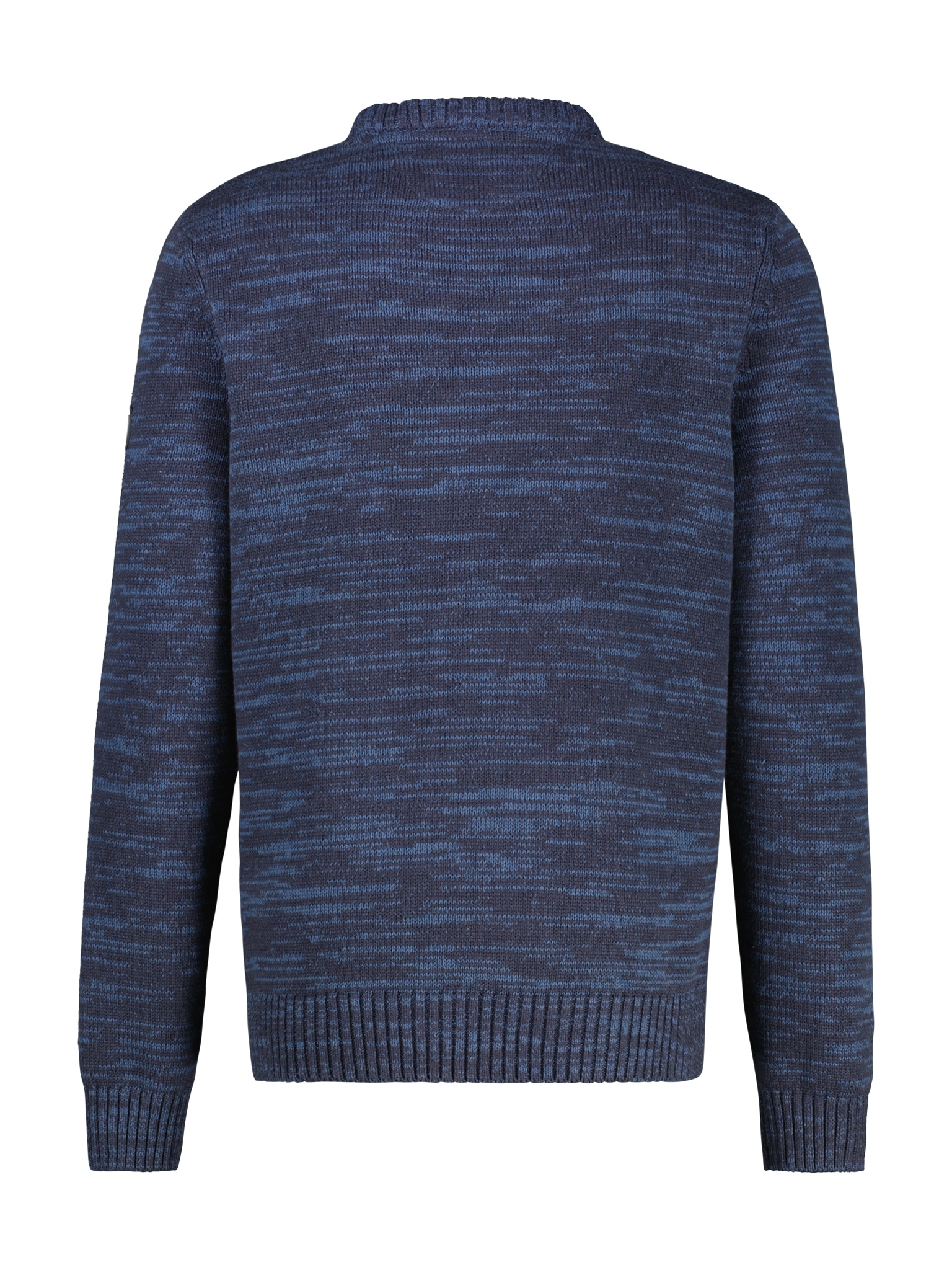 LERROS Strickpullover, meliert, mit Zopf-Muster