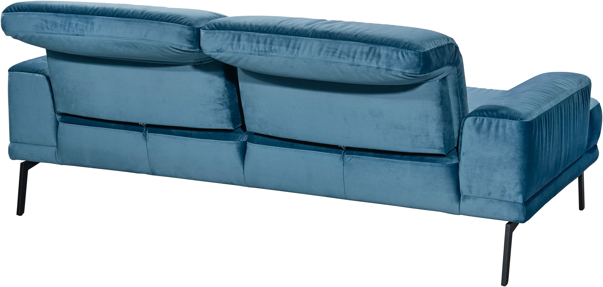 Musterring 3-Sitzer »MR 4580«, inkl. Kopf- und Sitztiefenverstellung, Fuß schwarz, B228 x T103 cm