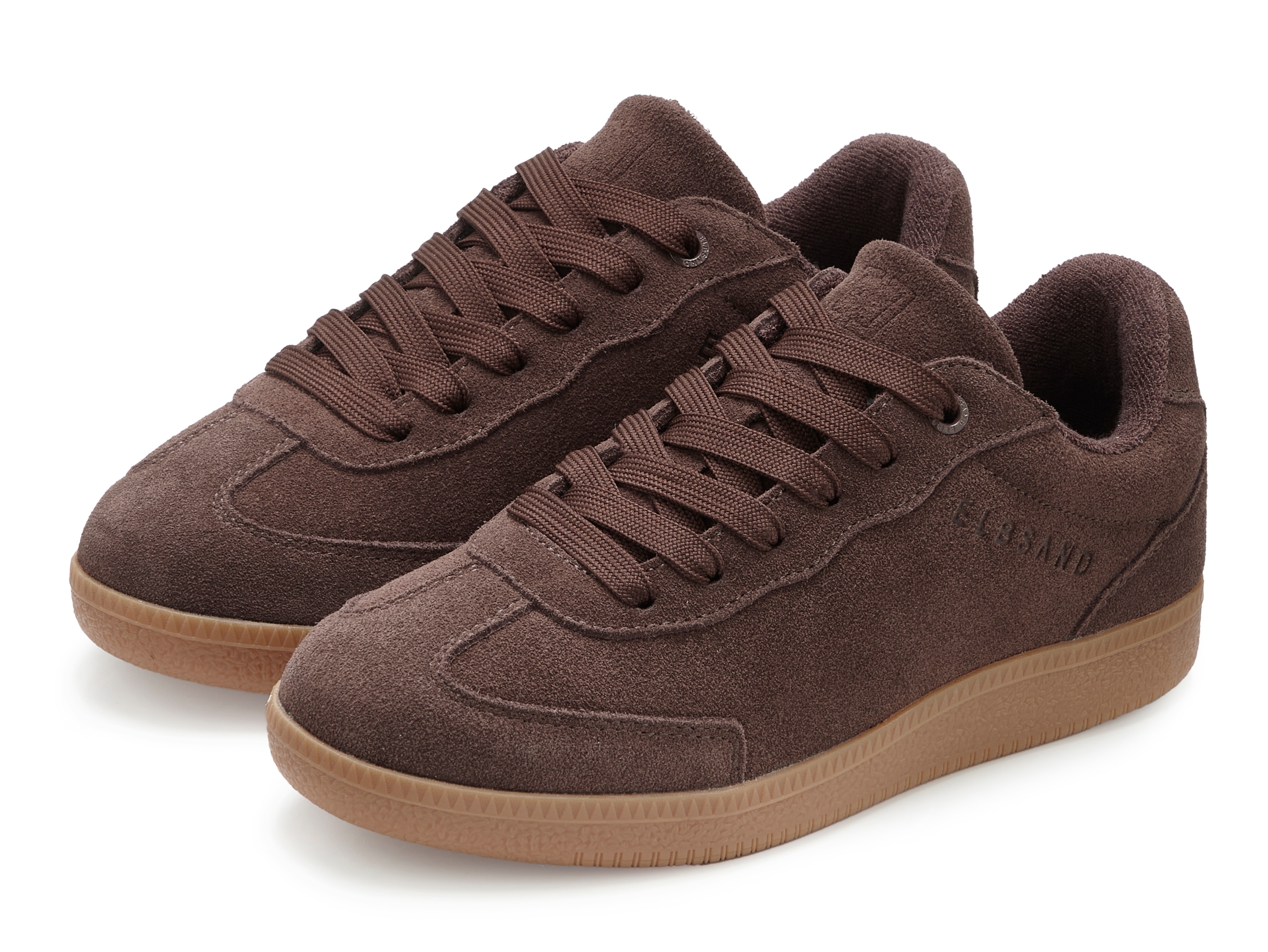 Elbsand Sneaker "Freizeitschuh, Schnürschuh, Turnschuh, Retro Sneaker, Lederschuh" Ledersneaker, Schnürhalbschuh aus Leder im modernen Retro Look