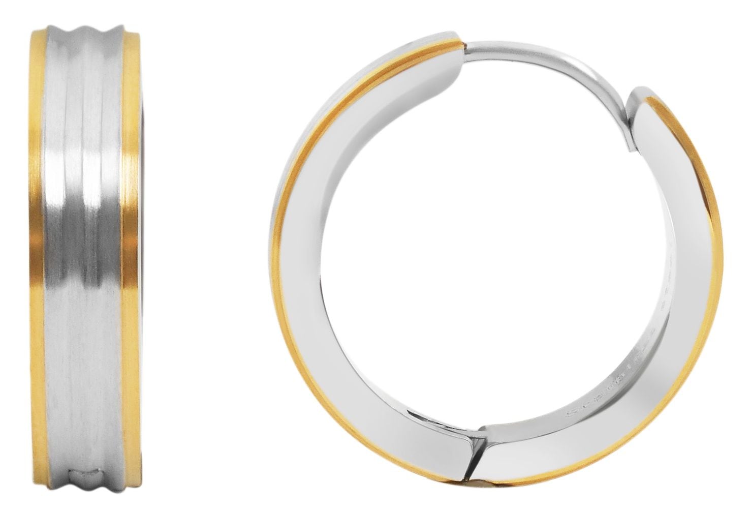 Adelia´s Klappcreolen "Damen Ohrringe – Klappcreole aus Edelstahl" Ideal al günstig online kaufen