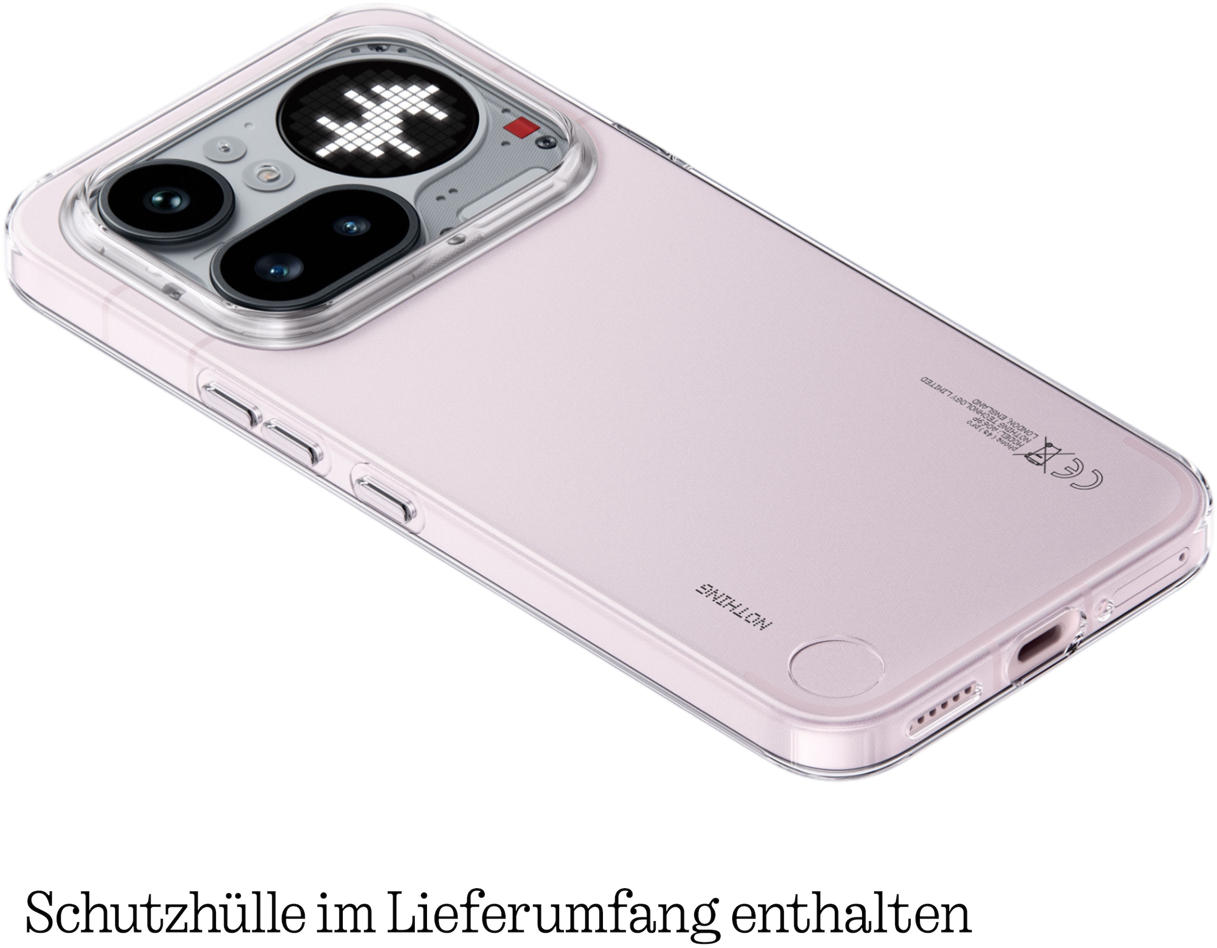 NOTHING Smartphone »Phone (4a) Pro« Pink