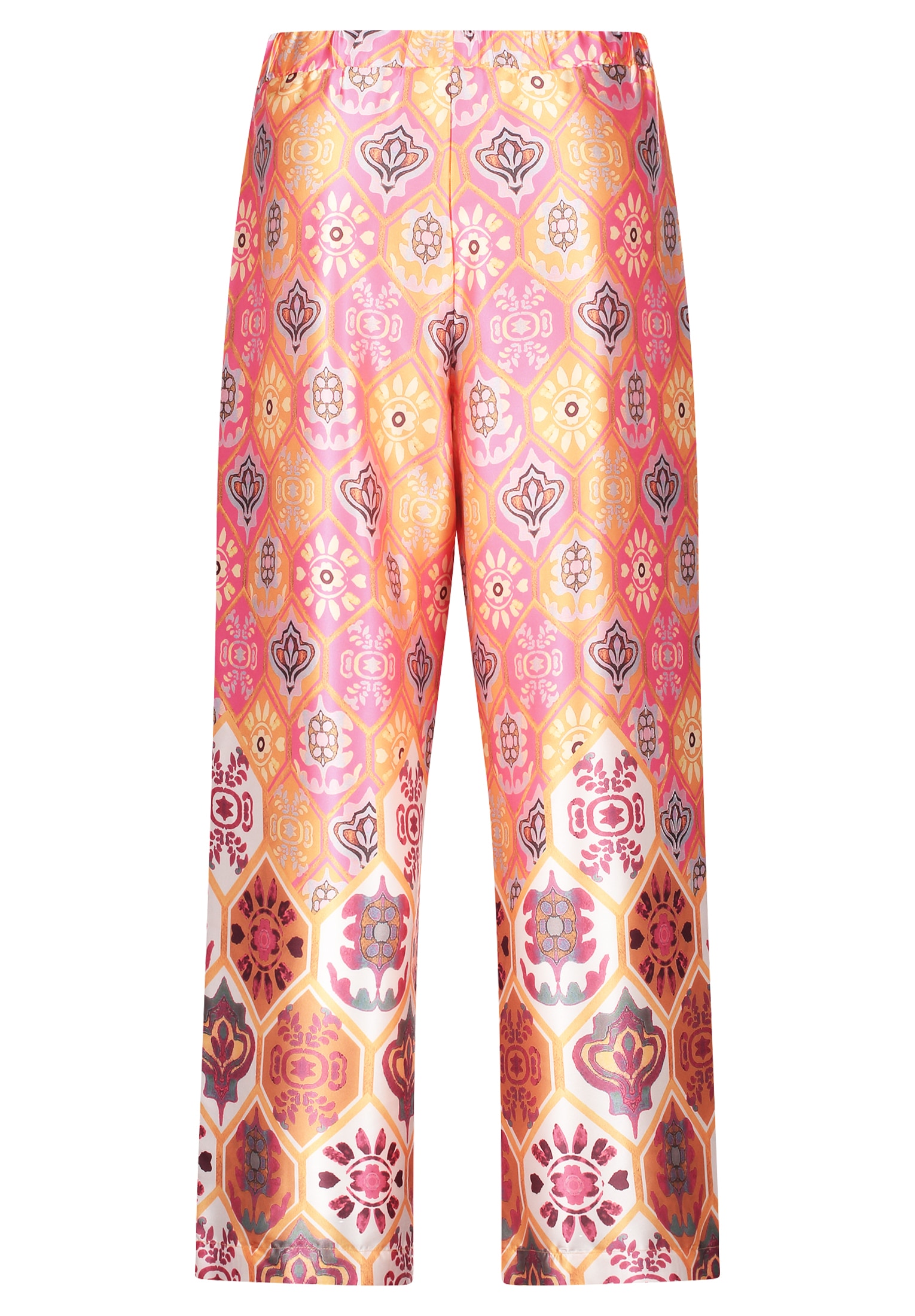 Cartoon Palazzohose »Cartoon Palazzo-Hose mit weitem Bein«, Material