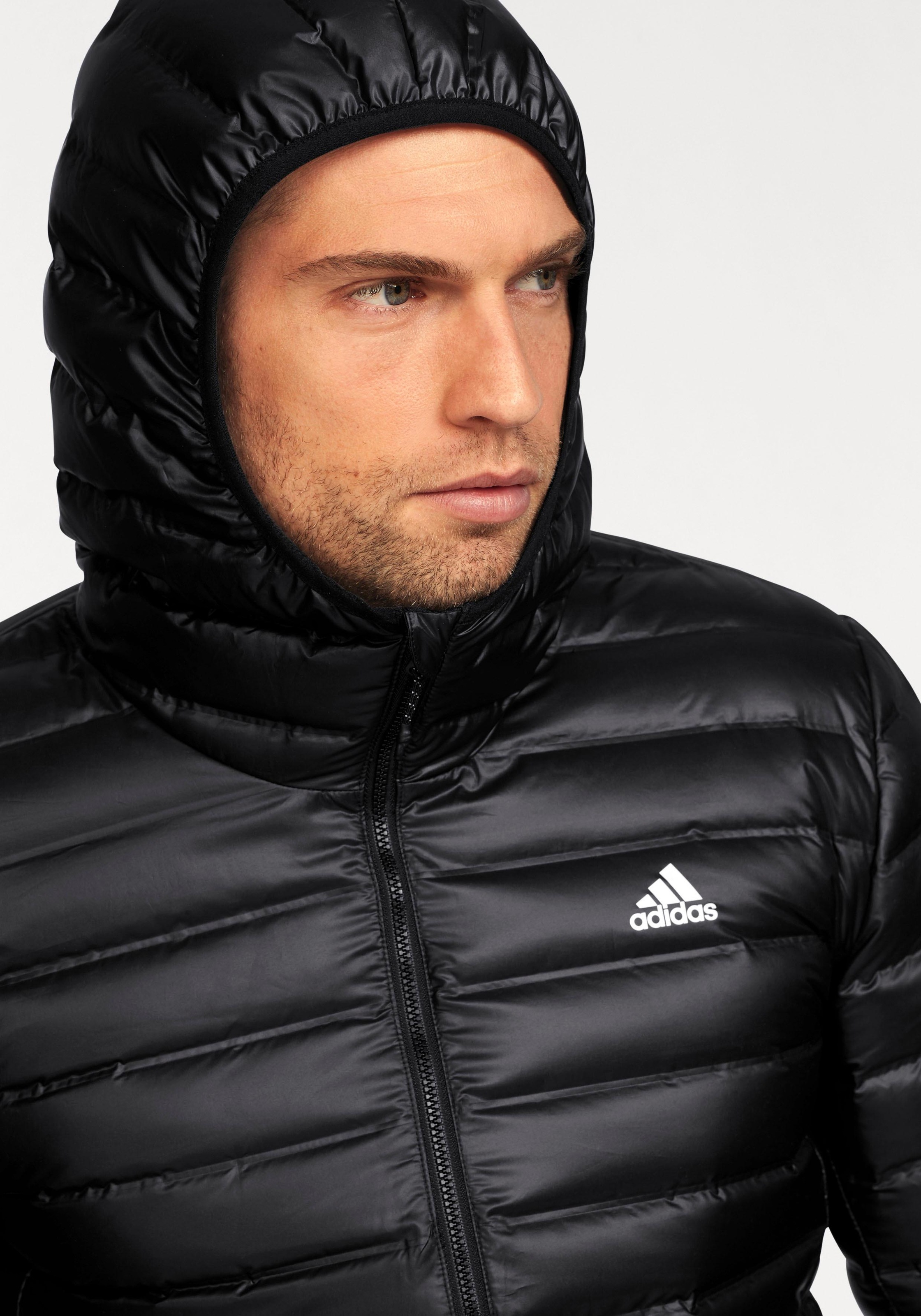 adidas TERREX Outdoorjacke »VARILITE HOODED DAUNENJACKE«, mit Kapuze