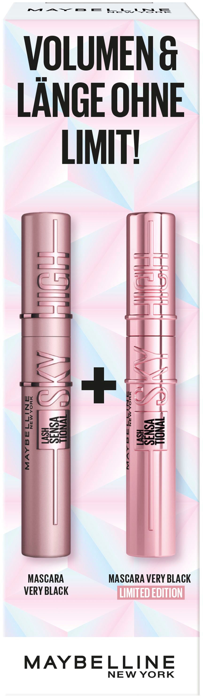 MAYBELLINE NEW YORK Mascara »Maybelline New York Sky High + Sky High LE«, mit Bambusextrakt