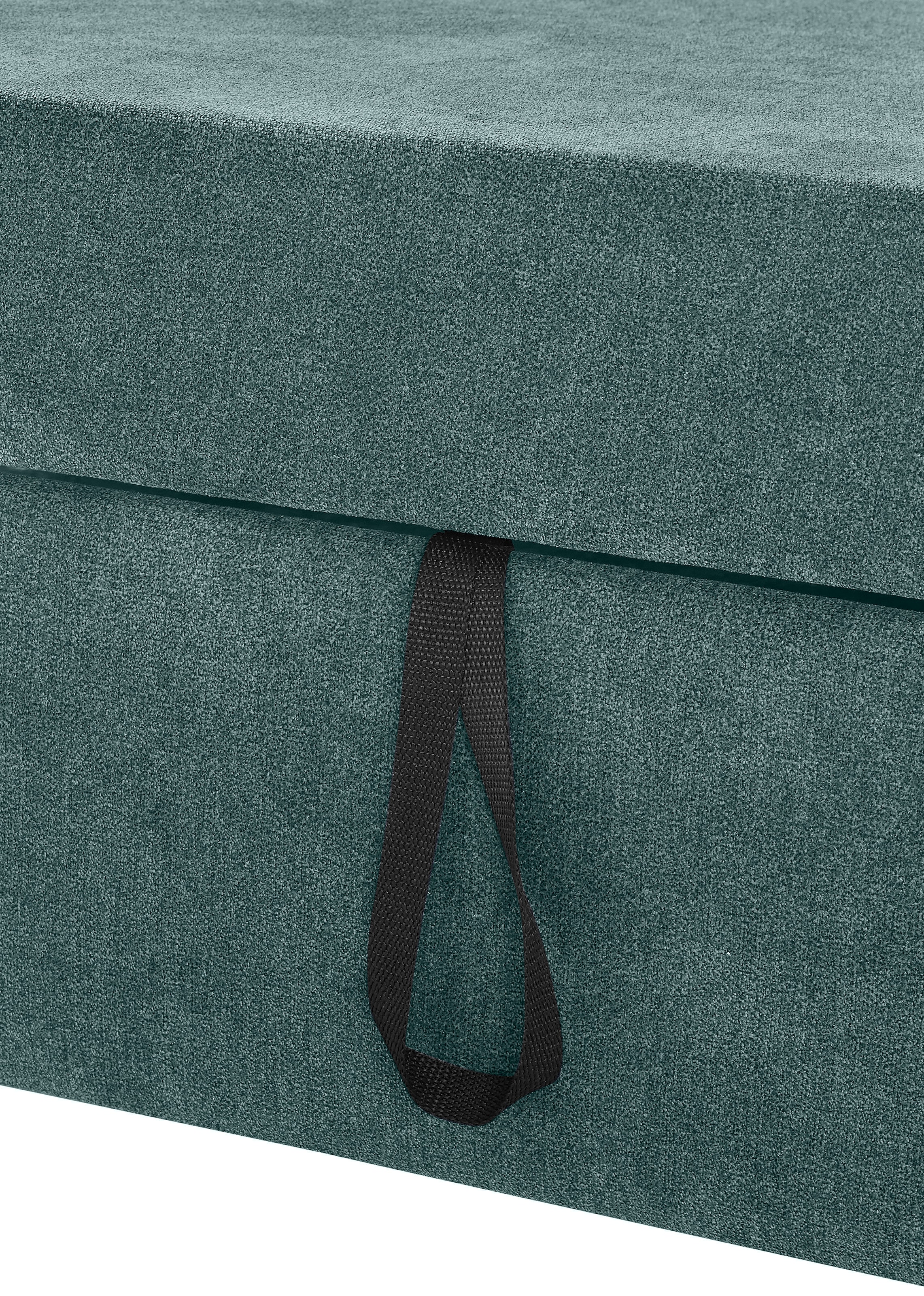 DOMO collection Ecksofa »Pegnitz, elegante Rückensteppung, komfortabel, L-Form«, wahlweise mit Bettfunktion