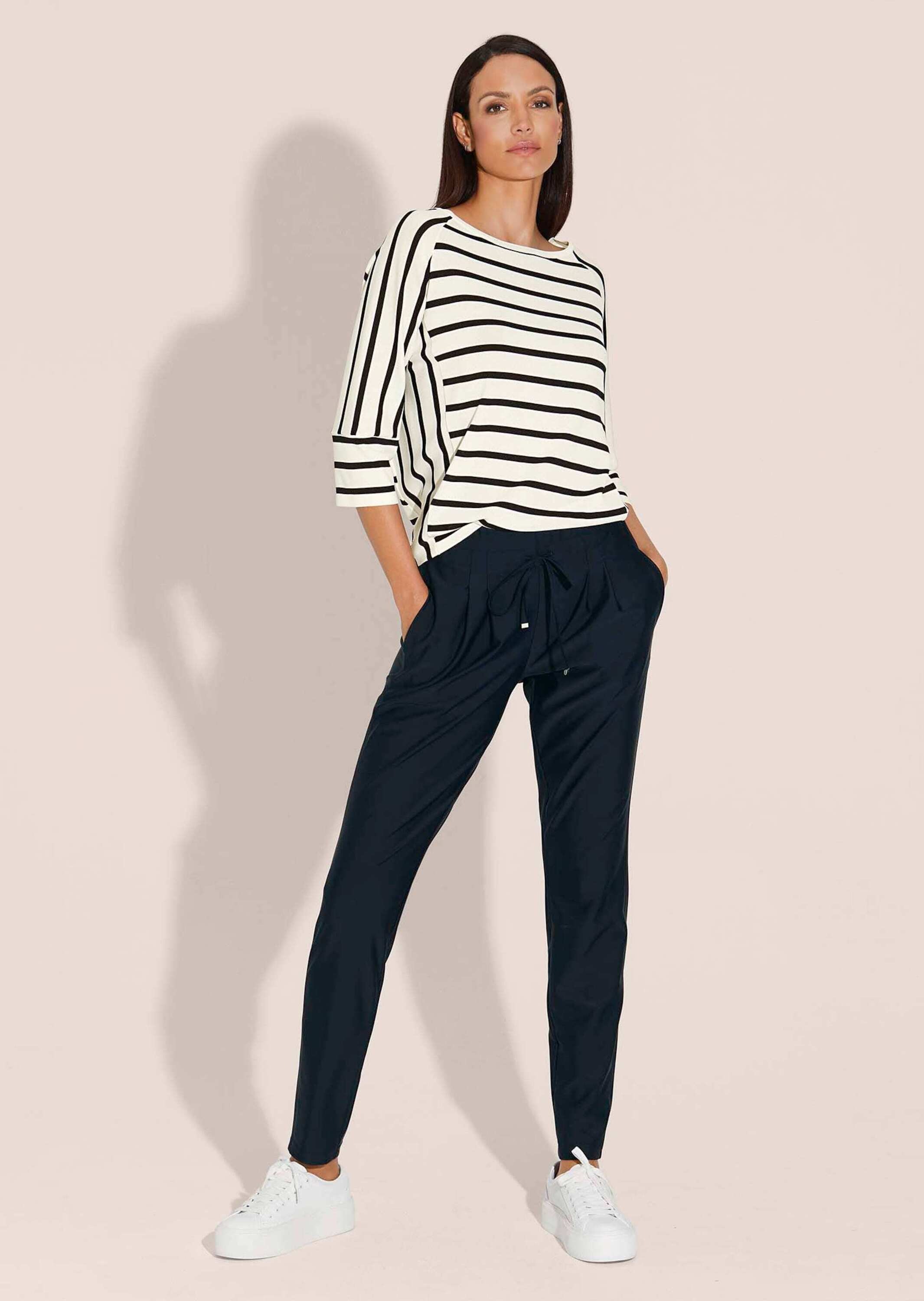 MADELEINE Longpullover "Pullover Strickpullover im Streifen-Look" günstig online kaufen