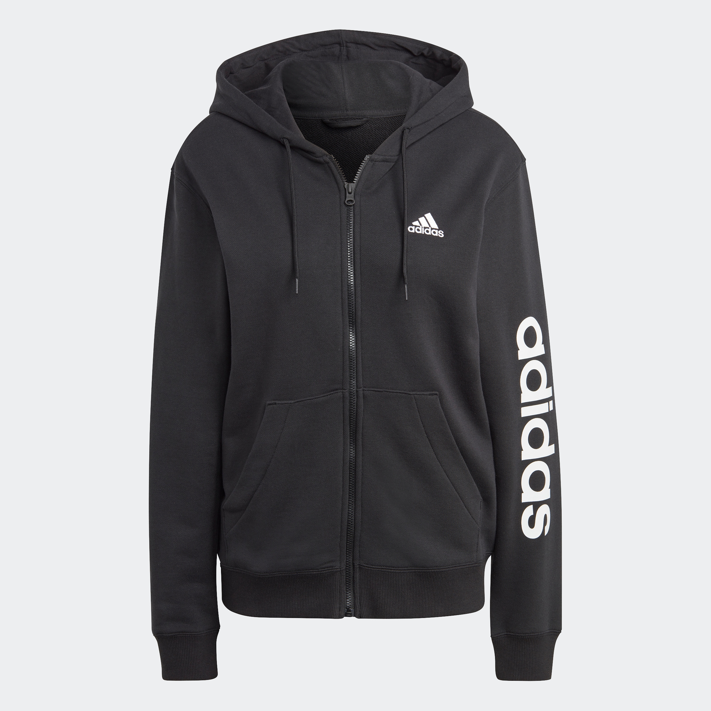 adidas Sportswear Kapuzensweatjacke »ESSENTIALS LINEAR FRENCH TERRY KAPUZENJACKE«