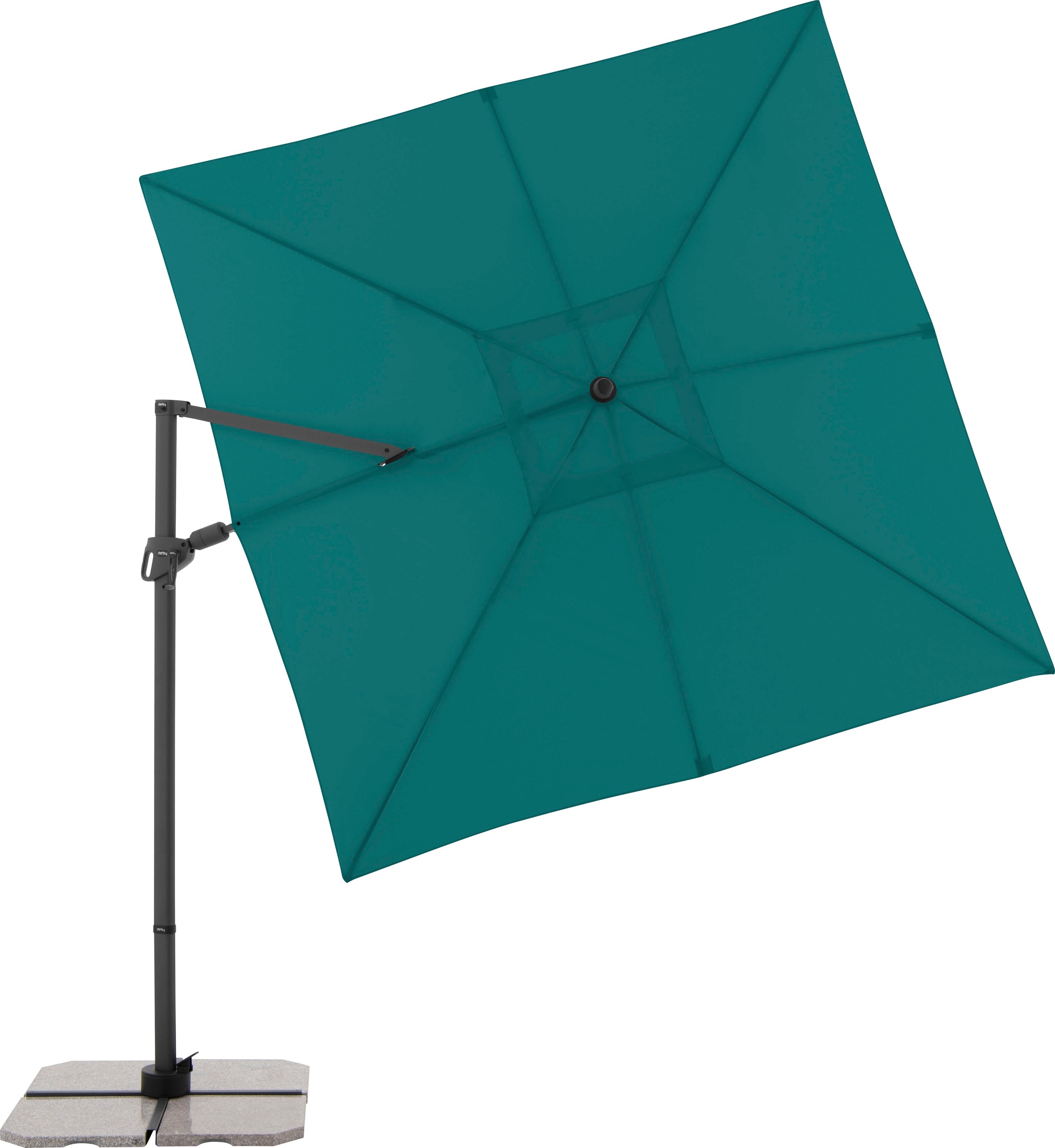 doppler® Sonnenschirm »Derby«, (Derby), Rahmenständer kaufen BAUR