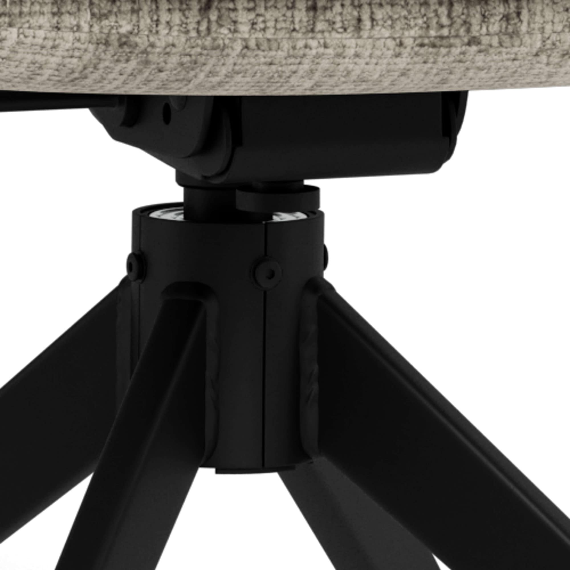 ACTONA GROUP Esszimmerstuhl »Roger, Polsterstuhl, Stuhl, 2er-Set« (Set) 2 Stk.grauer Stoff, Armlehnen, Polsterung, Dreh- & Kippfunktion, FSC™