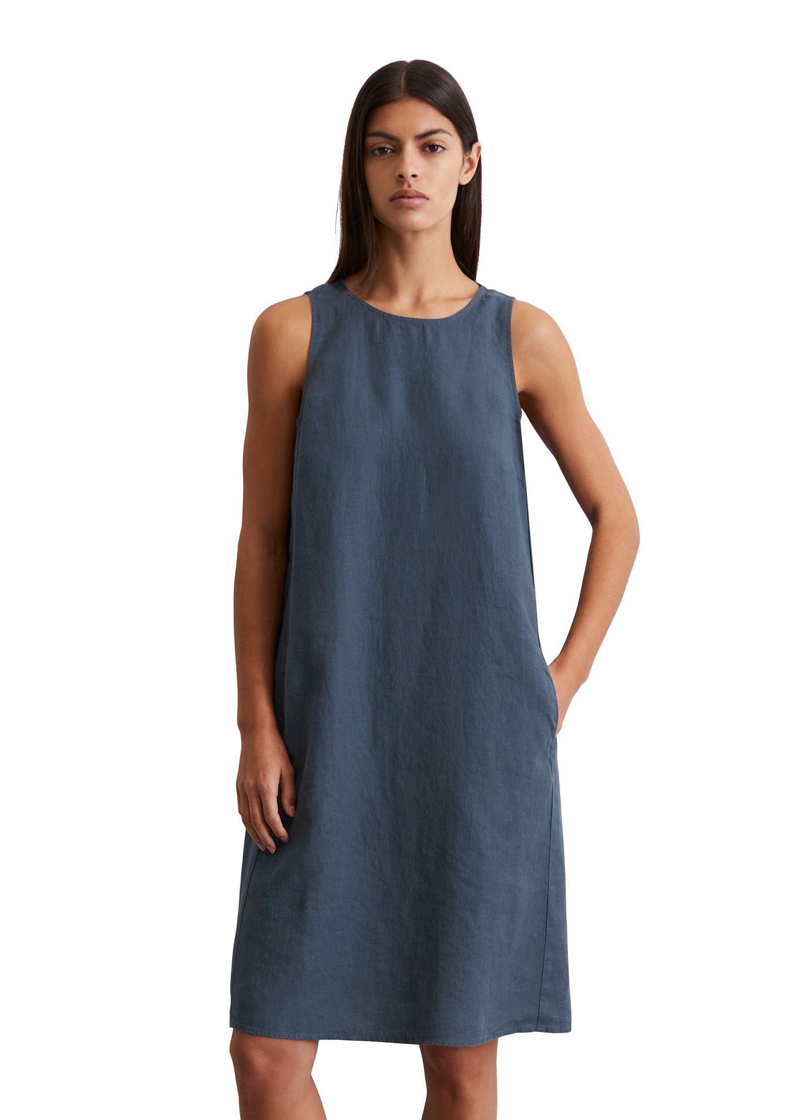 Marc OPolo Midikleid "in A-Linie geschnitten" günstig online kaufen