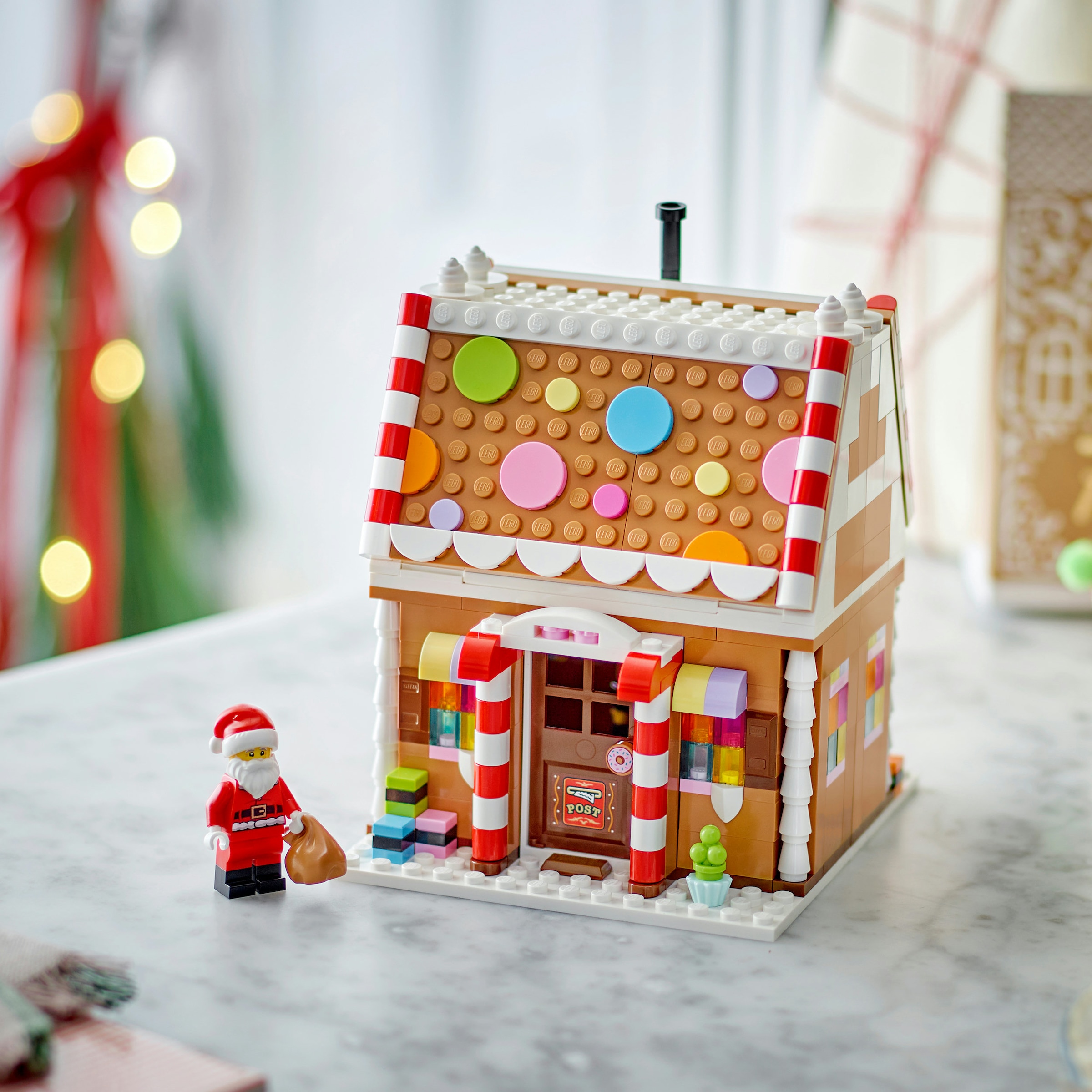 LEGO® Konstruktionsspielsteine »Weihnachtliches Lebkuchenhaus (40809), LEGO Iconic« Made in Europe