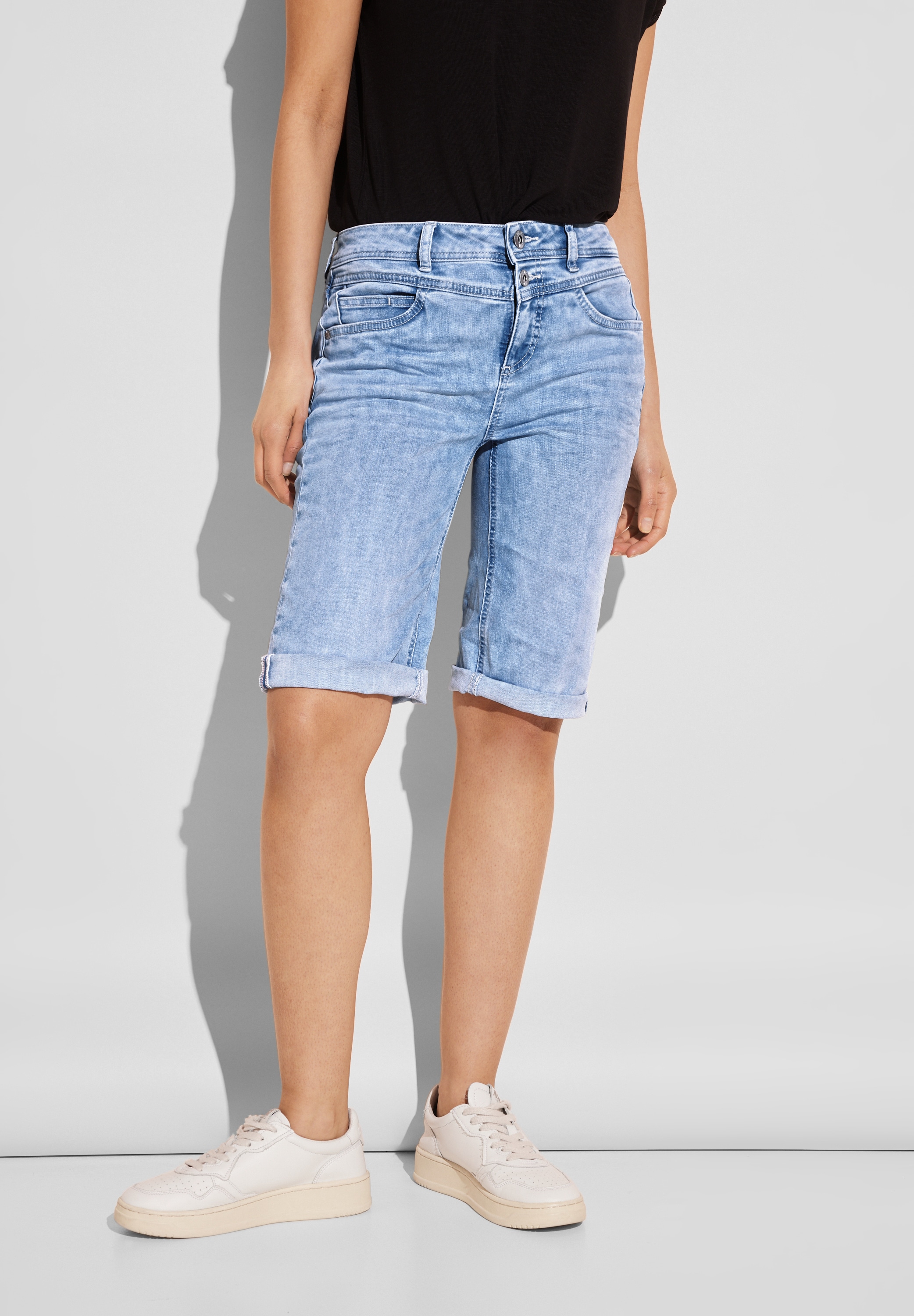 STREET ONE Skinny-fit-Jeans, High Waist