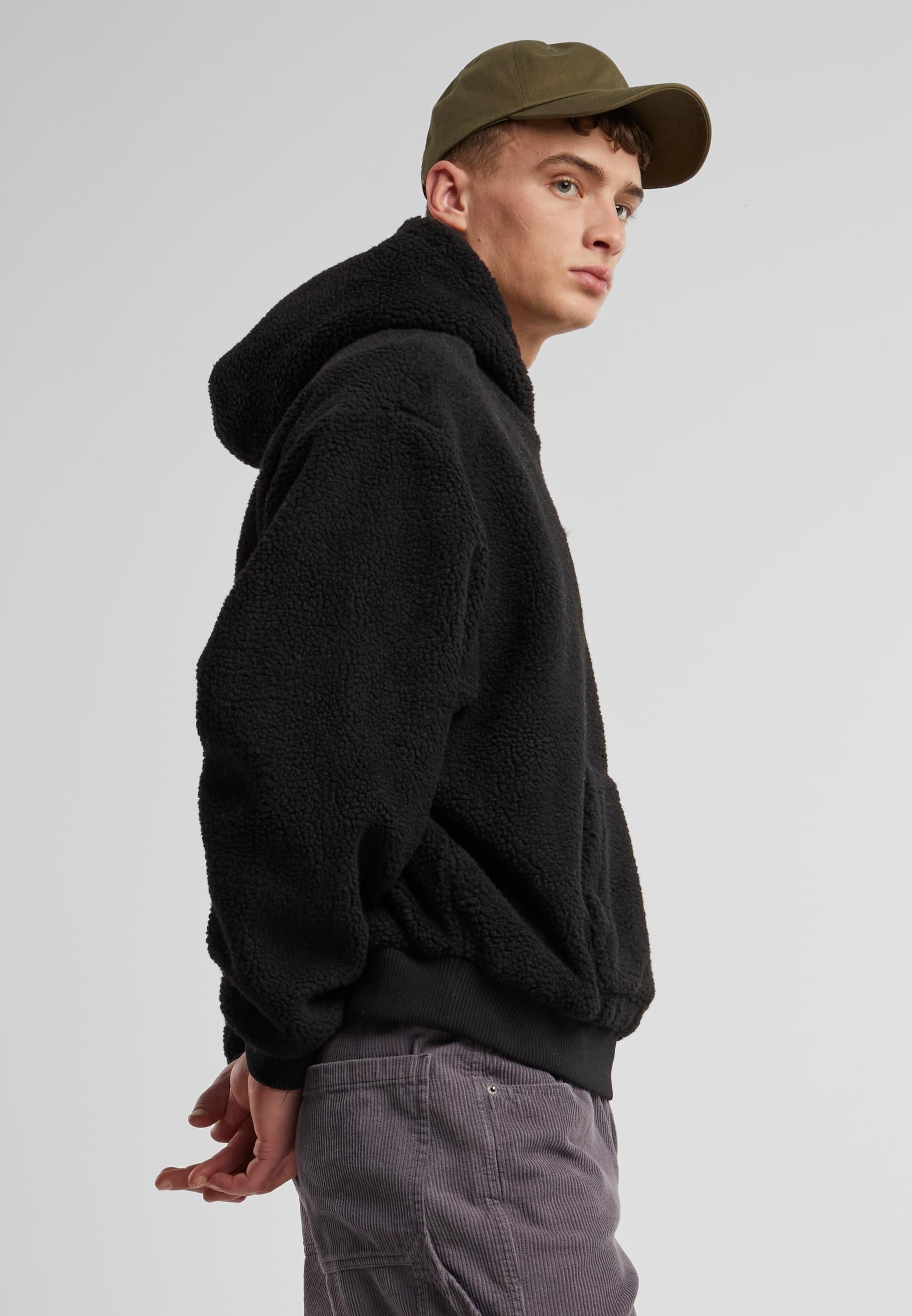 URBAN CLASSICS Kapuzensweatshirt »Urban Classics Oversized Teddy Hoody«, (1 tlg.)