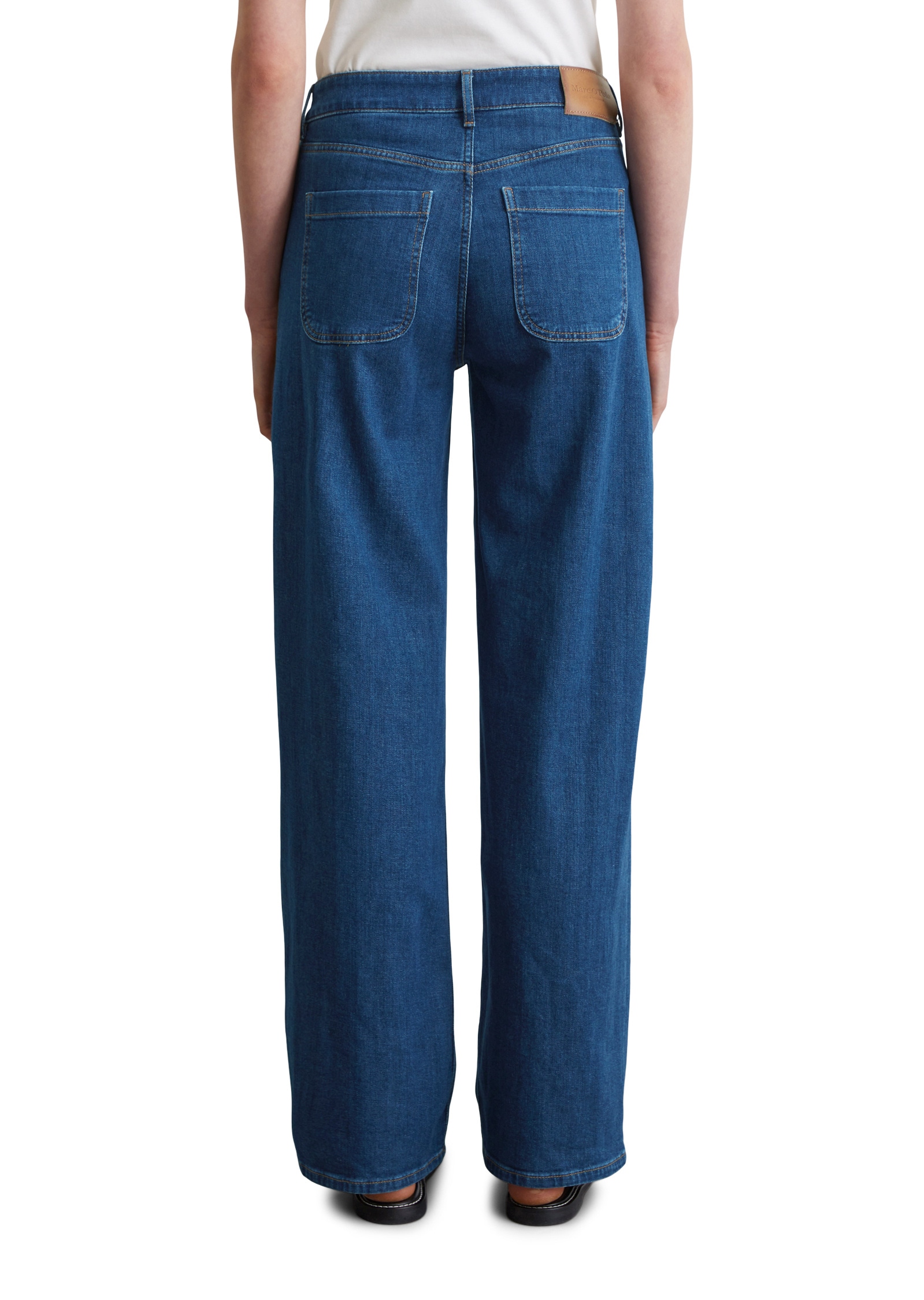 Marc O'Polo Weite Jeans »aus Cashmere Touch Denim«