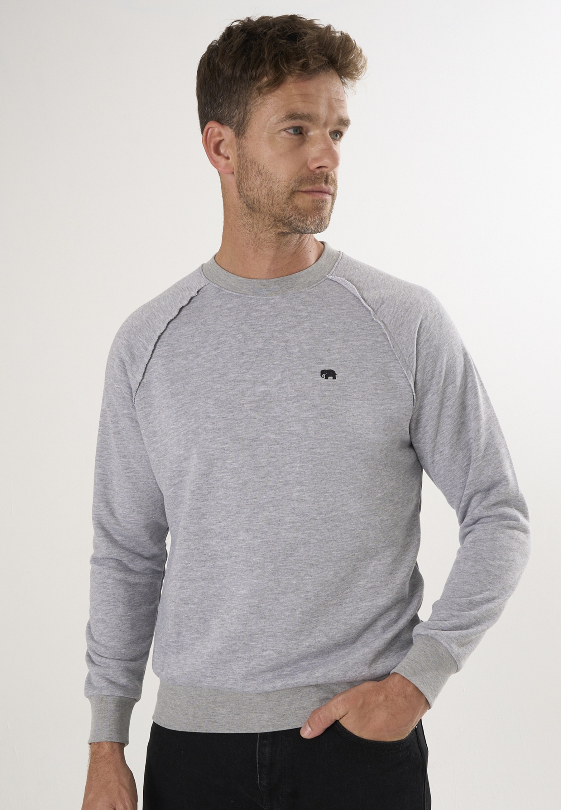 Felix Hardy Sweater "Basic Rundhals Sweatshirt"
