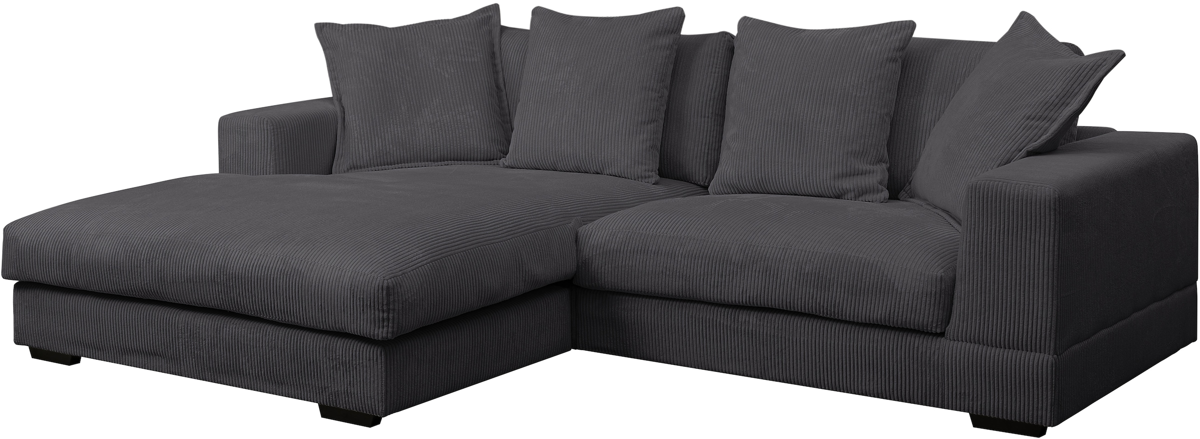 WERK2 Ecksofa »Eldorado, Megasofa, Polsterecke mit viel Platz, Breite 285cm, L-Form« Design Ecksofa, besonders weicher Sitzkomfort, extra breite Recamiere