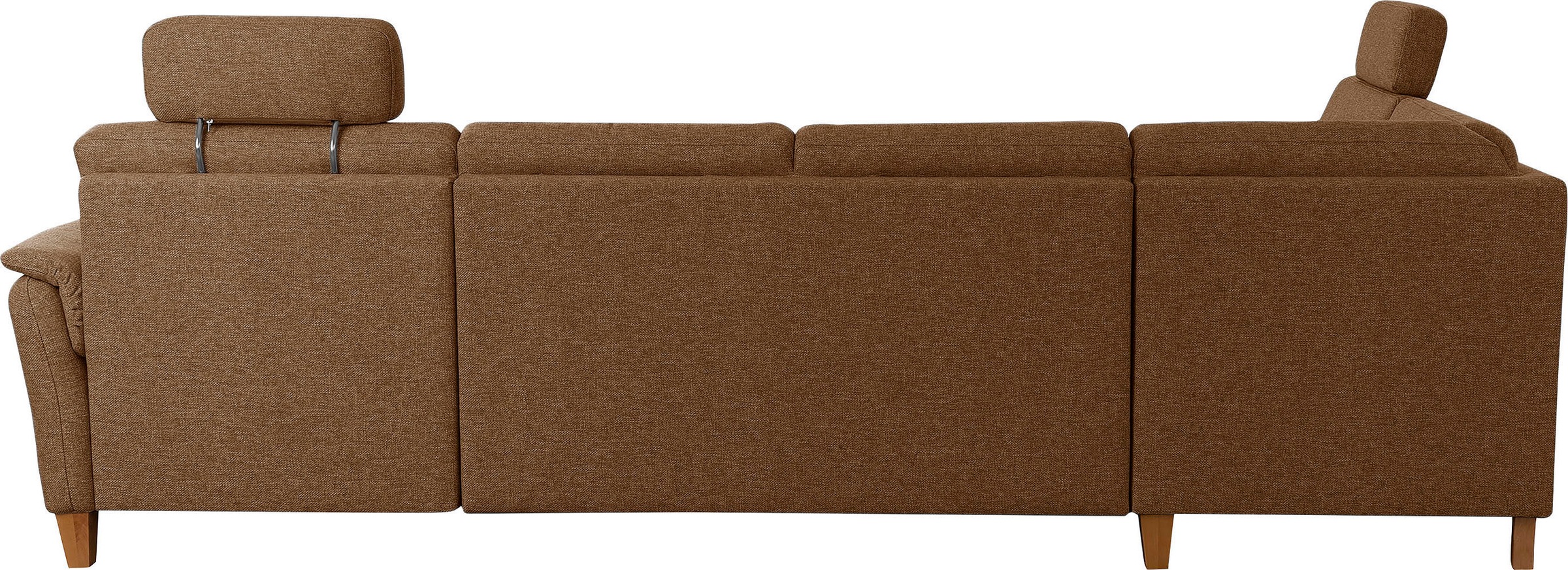 Home Affaire Palmera Wohnlandschaft U-Form Messing 308cm 9
