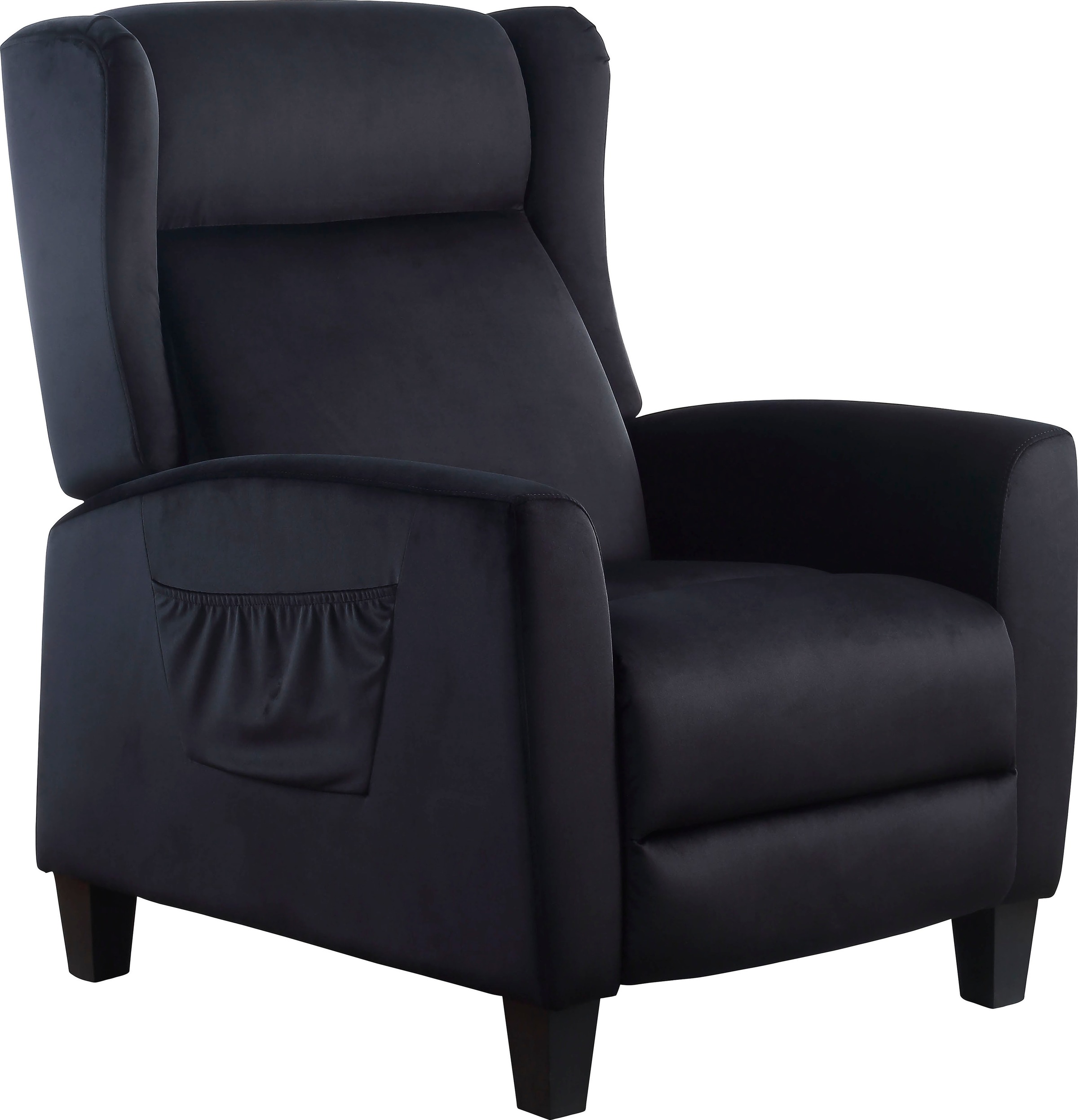 Thumbnail - ATLANTIC home collection TV-Sessel "Timo", klassischer Ohrensessel mit Relaxfunktion und praktischer Seitentasche