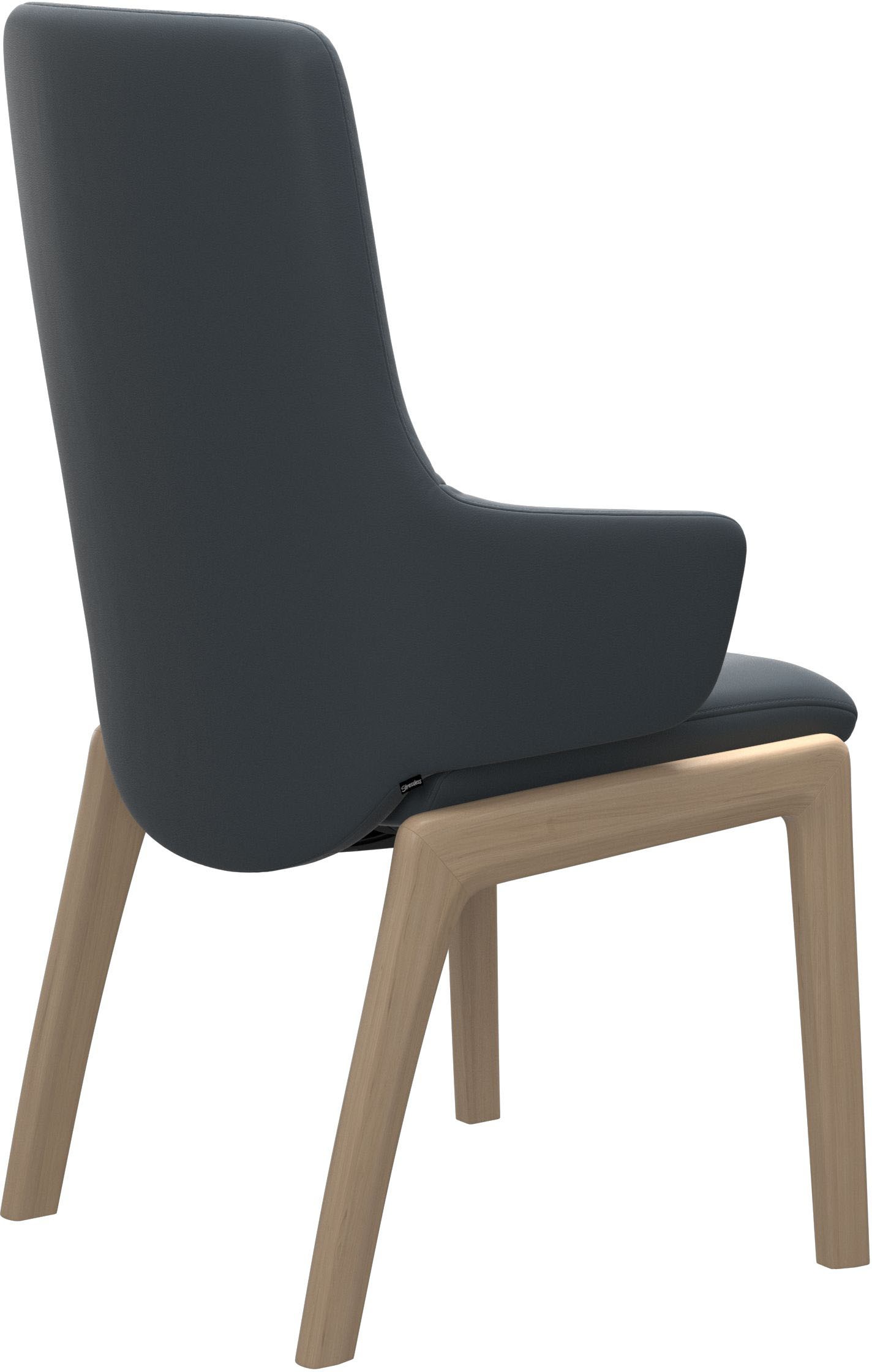 Stressless® Polsterstuhl »Laurel«, Leder BATICK, High Back mit Armlehne, Größe L, mit abgerundeten Beinen in Eiche