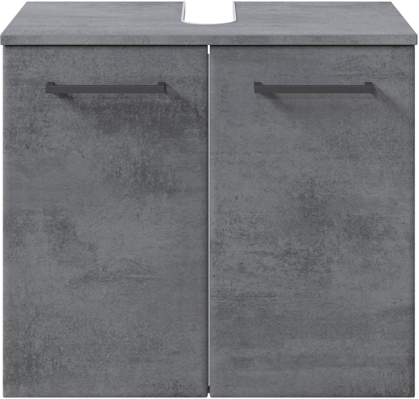 Saphir Badmöbel-Set »Quickset 945 5-teilig, Waschbeckenunterschrank mit LED-Spiegelschrank«, (5 St.), Unterschrank, Hängeschrank, Hochschrank, 9 Türen, inkl. Türdämpfer