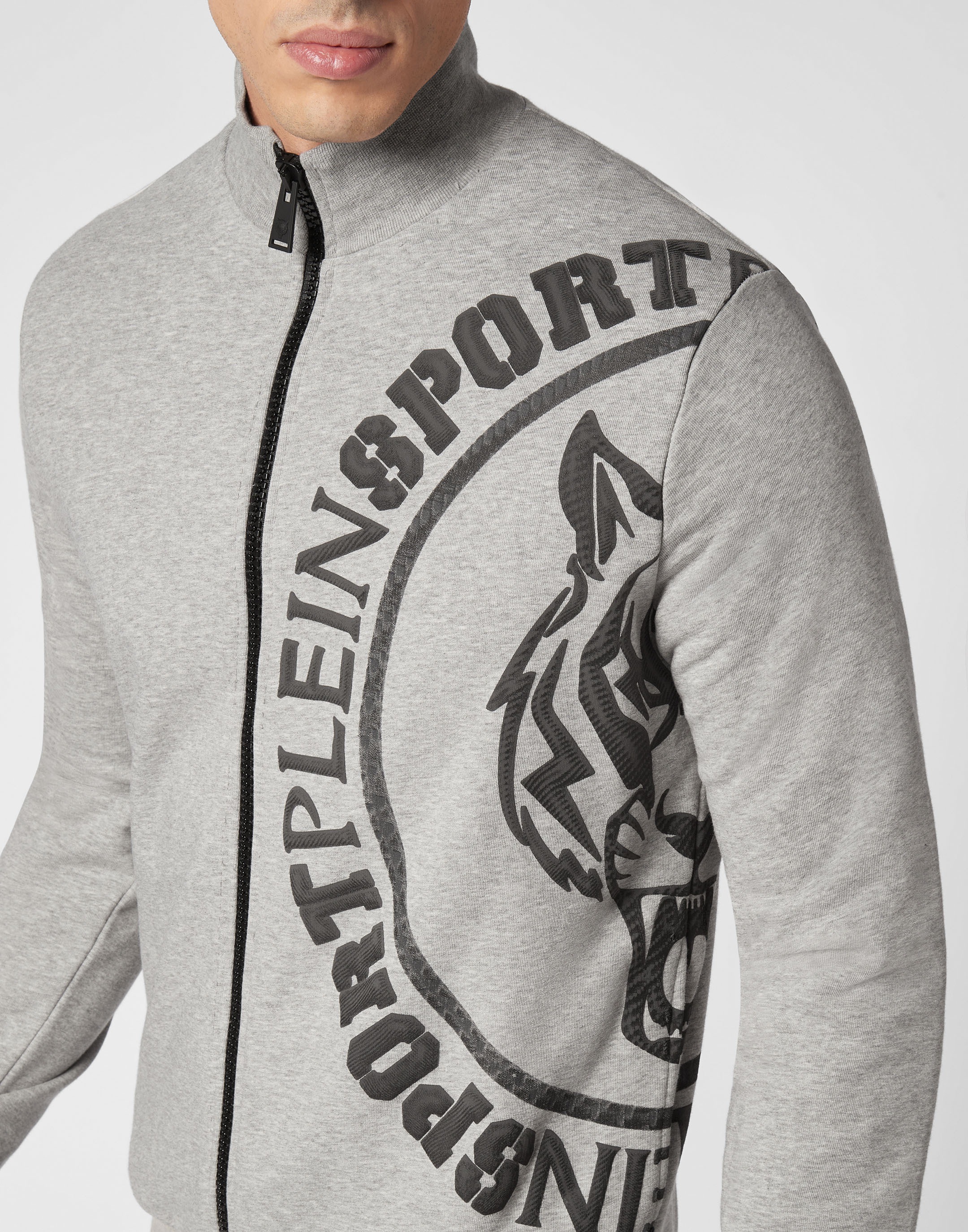 PLEIN SPORT Yoga-Sweatjacke »Carbon Tiger«