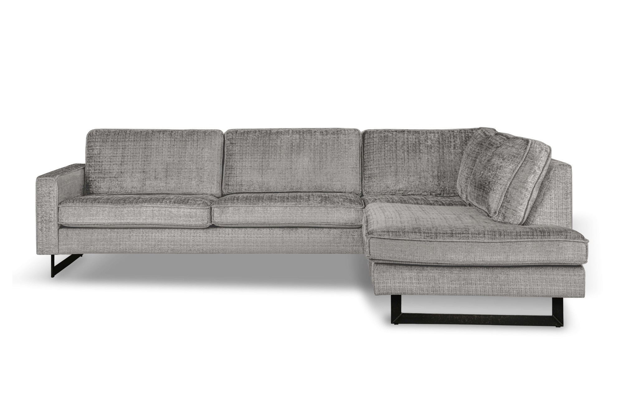 Home affaire Ecksofa "Pinto, 290 cm, Cord, Chenille, Lederoptik, Ottomane l günstig online kaufen