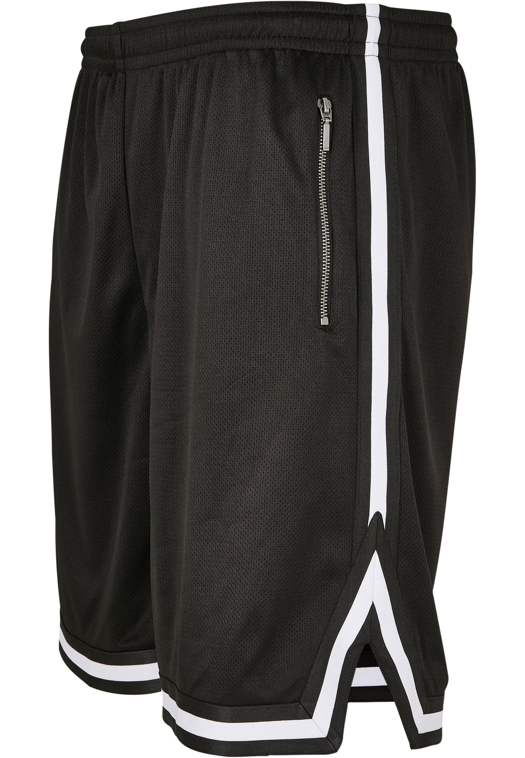 URBAN CLASSICS Shorts »Urban Classics Herren Premium Stripes Mesh Shorts«, (1 tlg.)