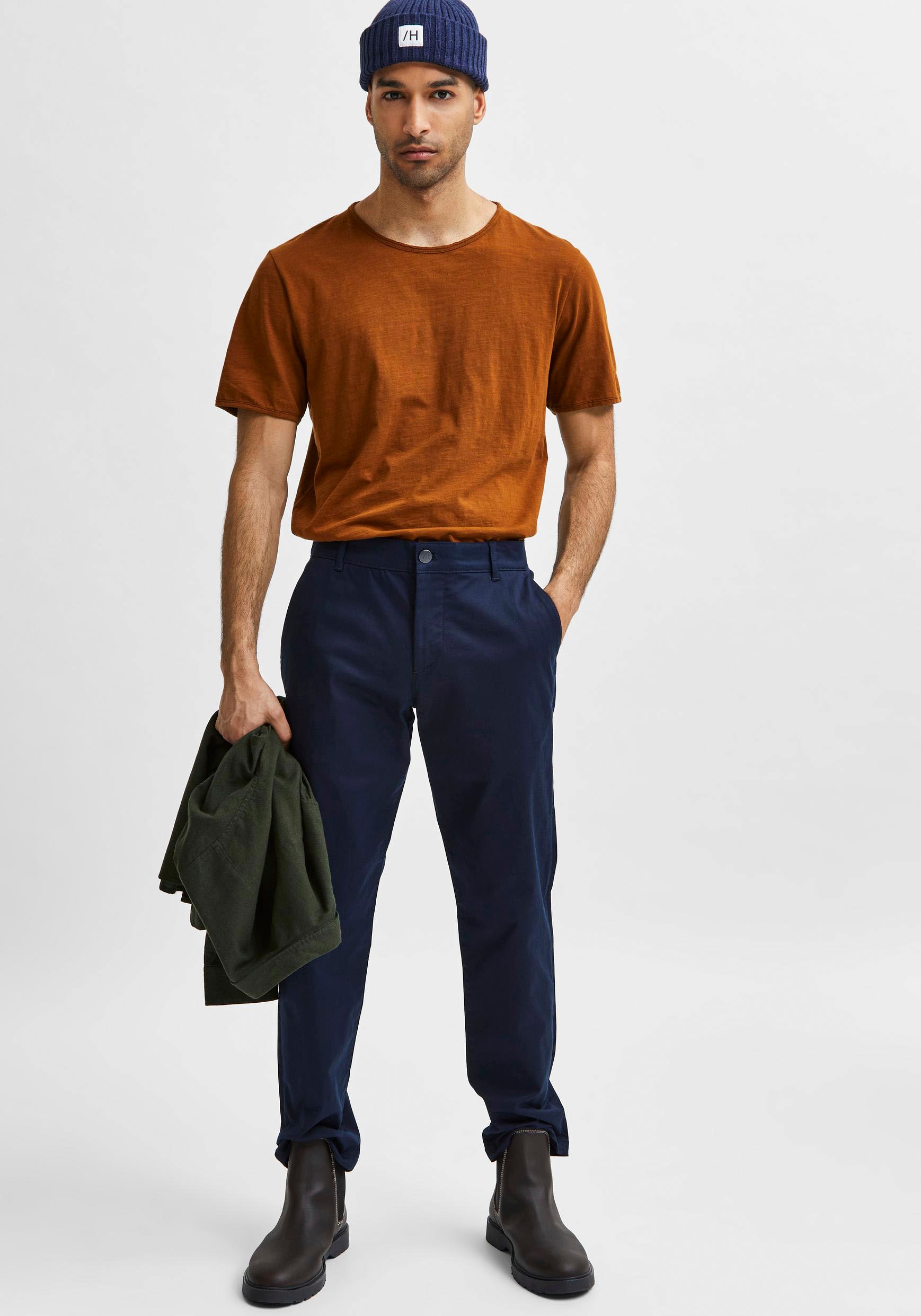 SELECTED HOMME Chinohose »SE Chino« ▷ für | BAUR | Stretchhosen