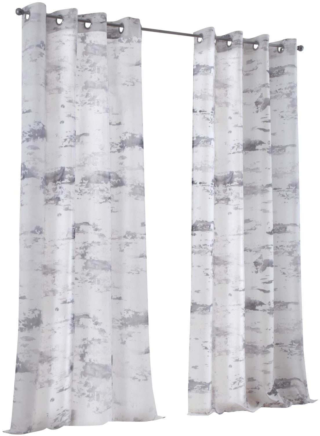 Kutti Vorhang "Claude" Ösen 1 Stk. tlg. Gardine halbtransparent, bedruckt, günstig online kaufen