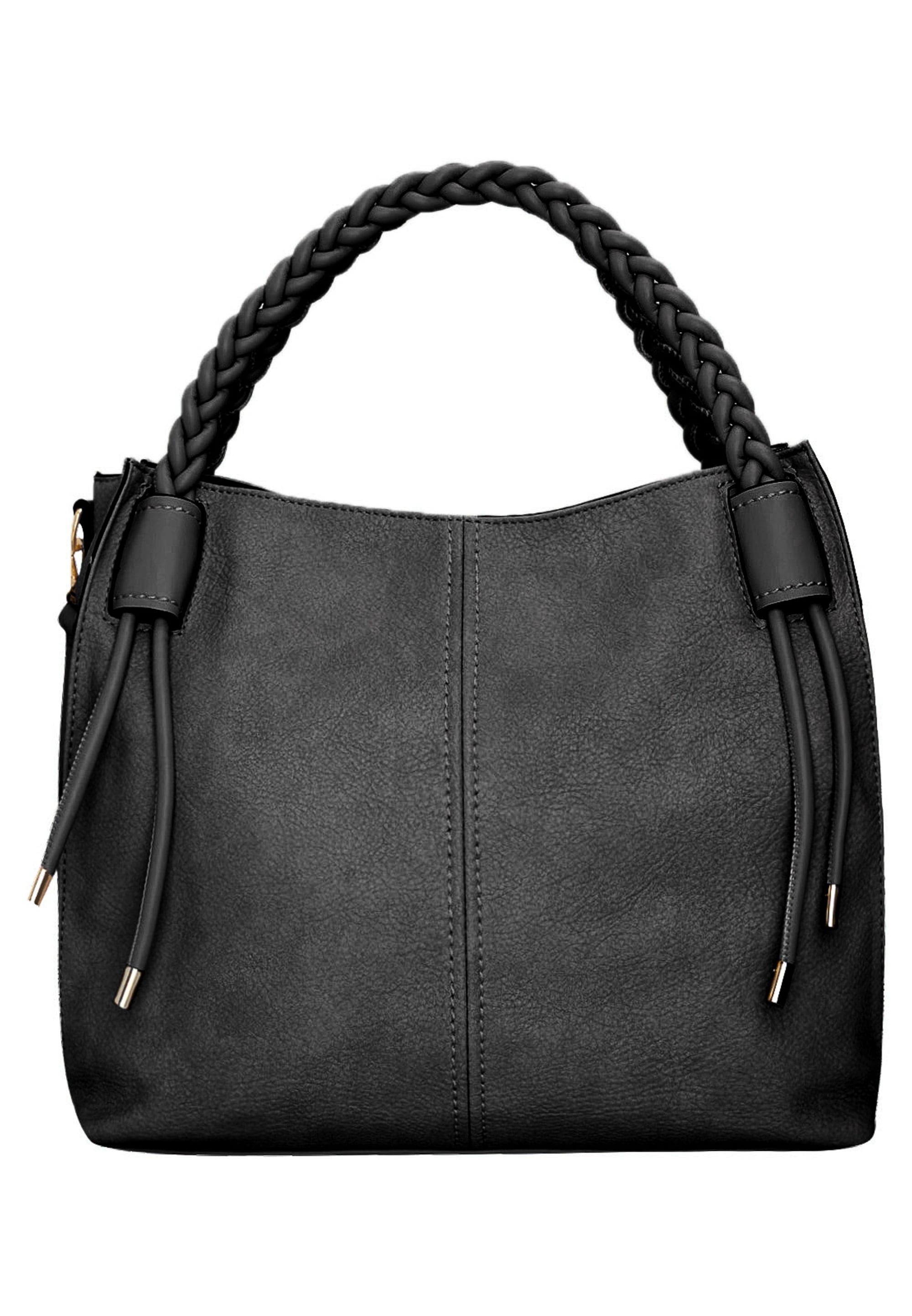 Harpa Schultertasche "Lettie" mit geflochtenen Details günstig online kaufen