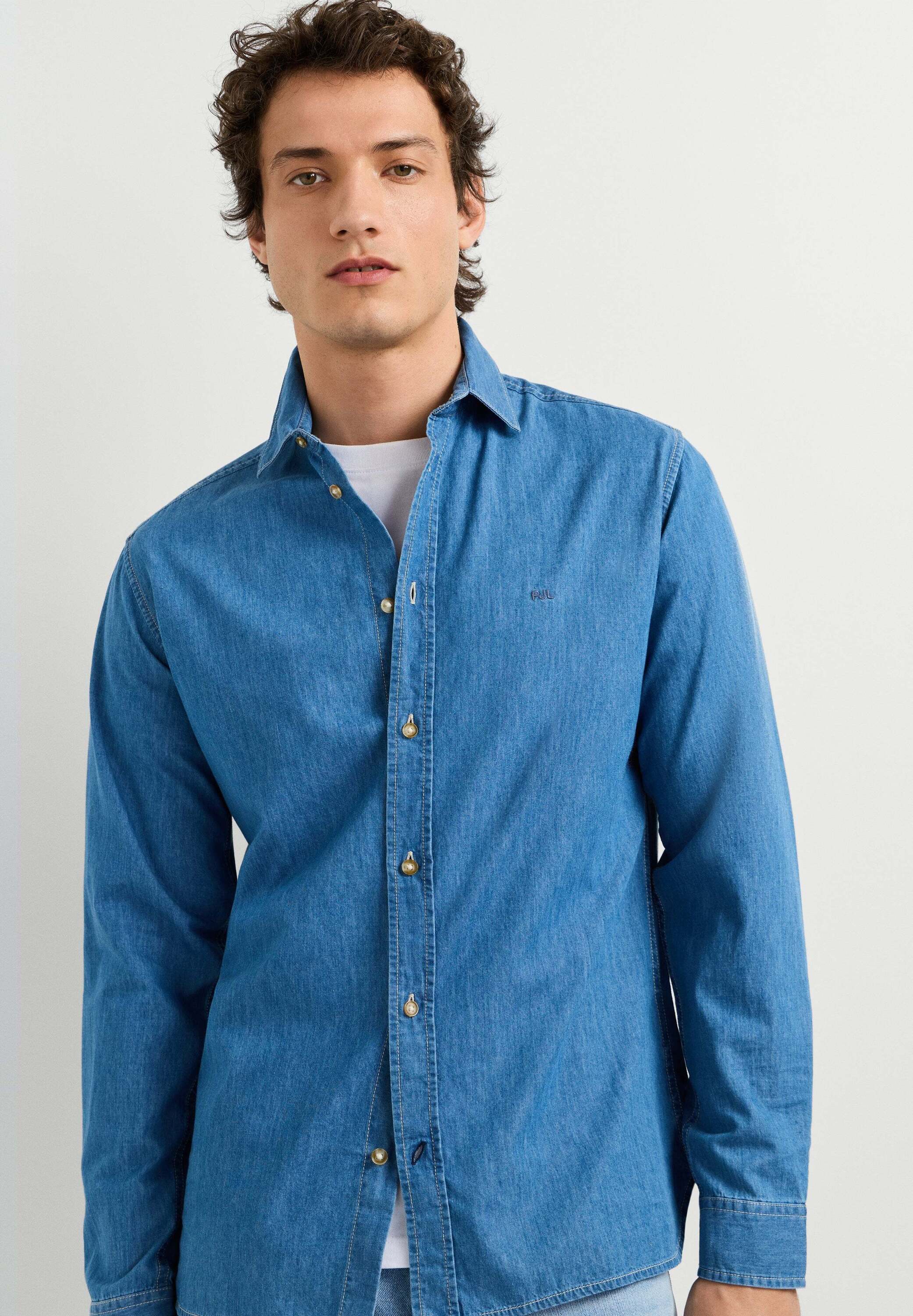 Pepe Jeans Funktionsshirt "shirt ABEL CLASSIC SLIM SHIRT"