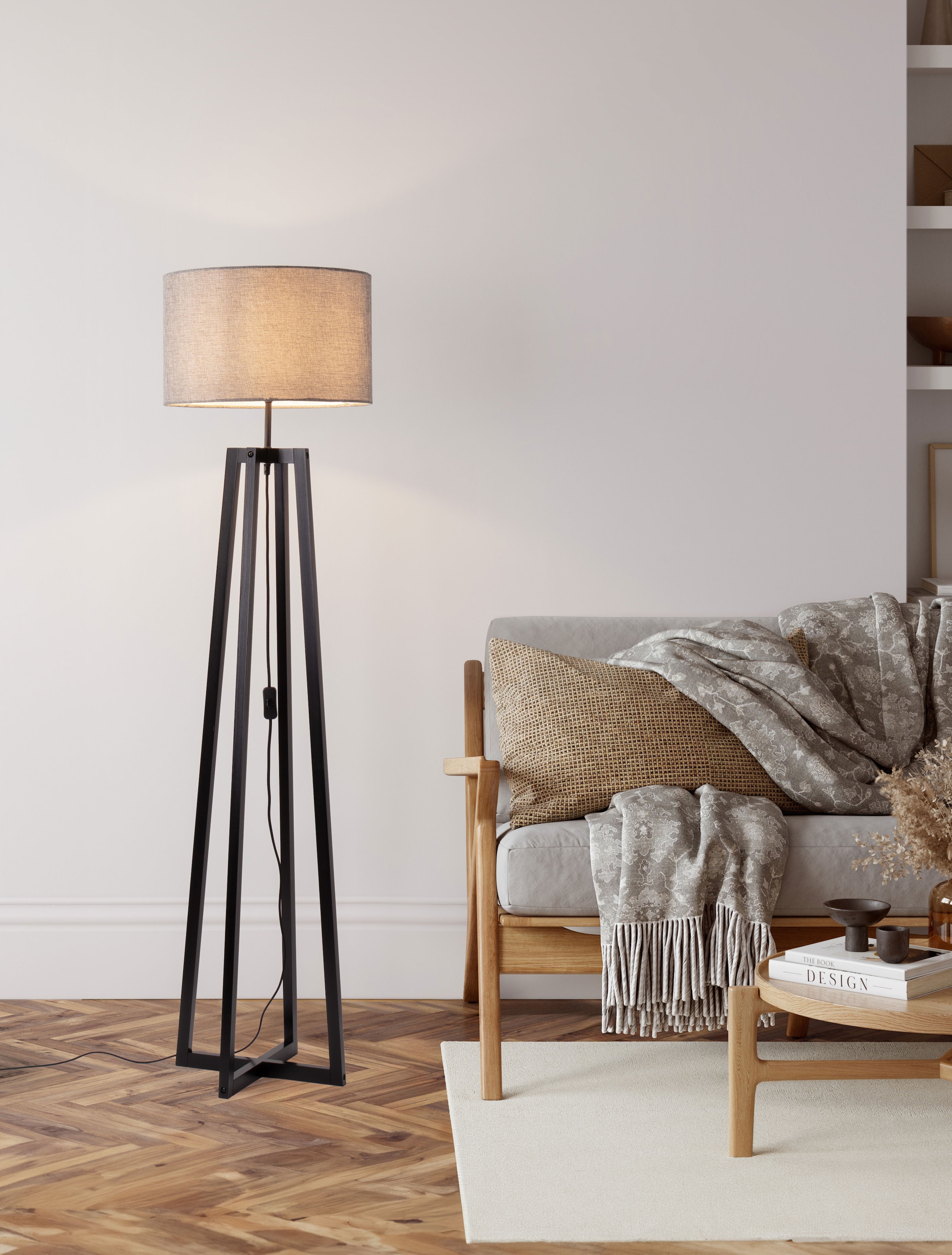 Nova Luce Stehlampe »ARTIS«, 1 flammig