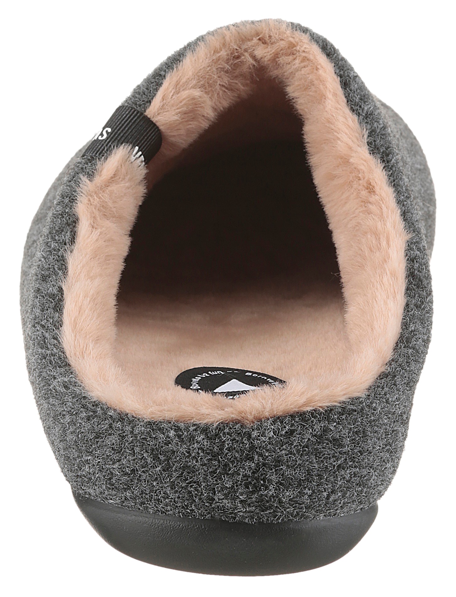 VERBENAS Pantoffel »Eagle Picos Pet«, Hausschuh, Clog, Wohlfühlschuh mit Label