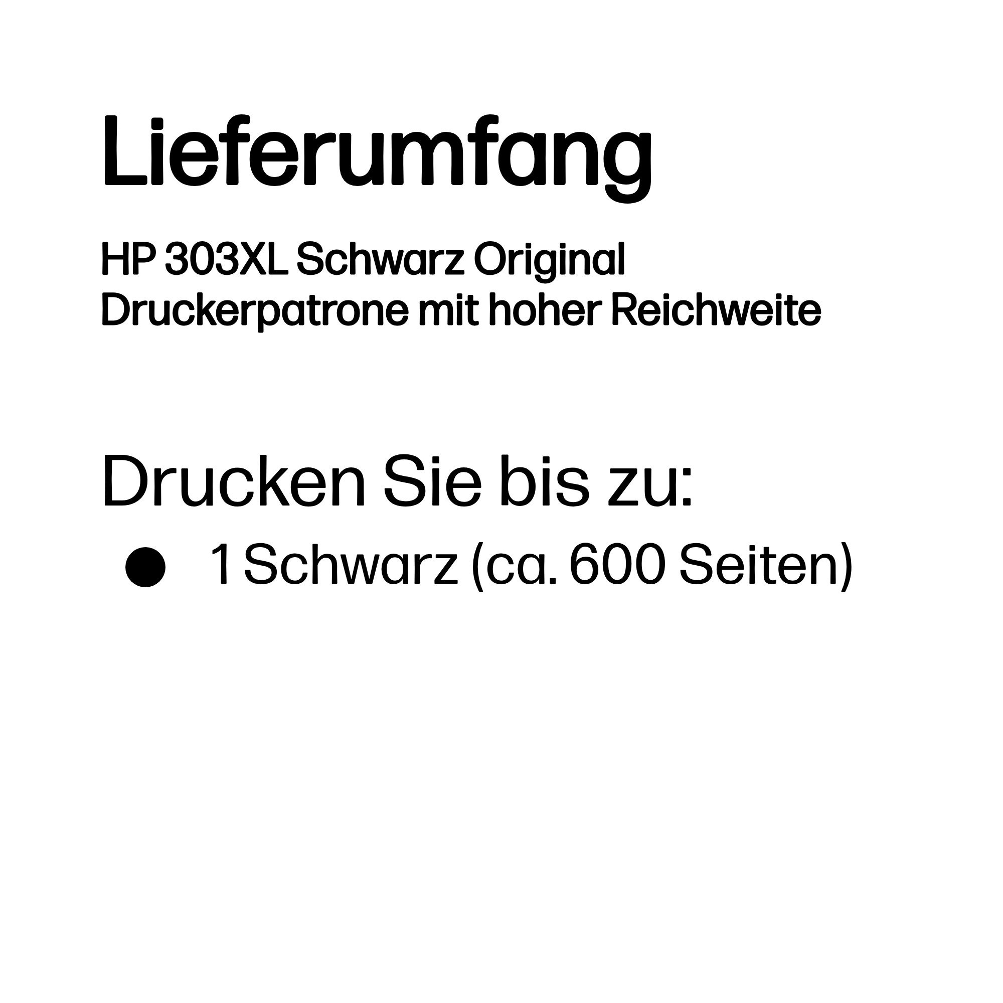 HP Tintenpatrone »303 XL«